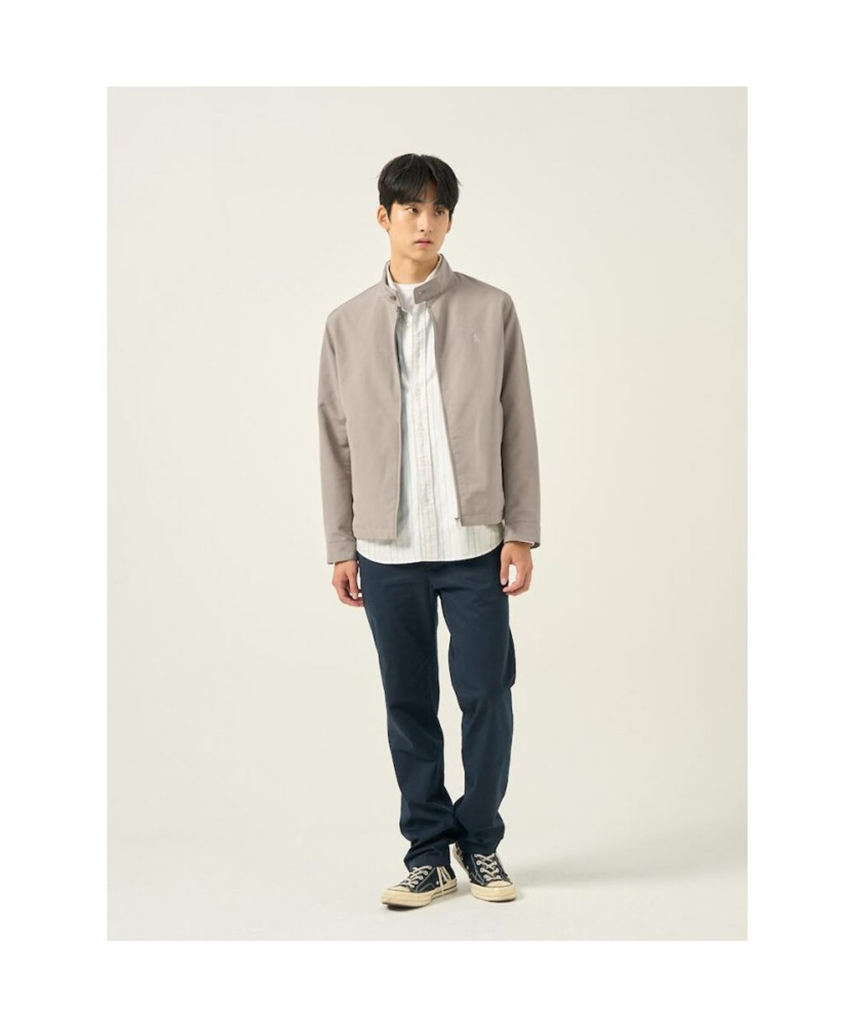 빈폴 멘(BEANPOLE MEN) [Essential] 해링턴 재킷  베이지
