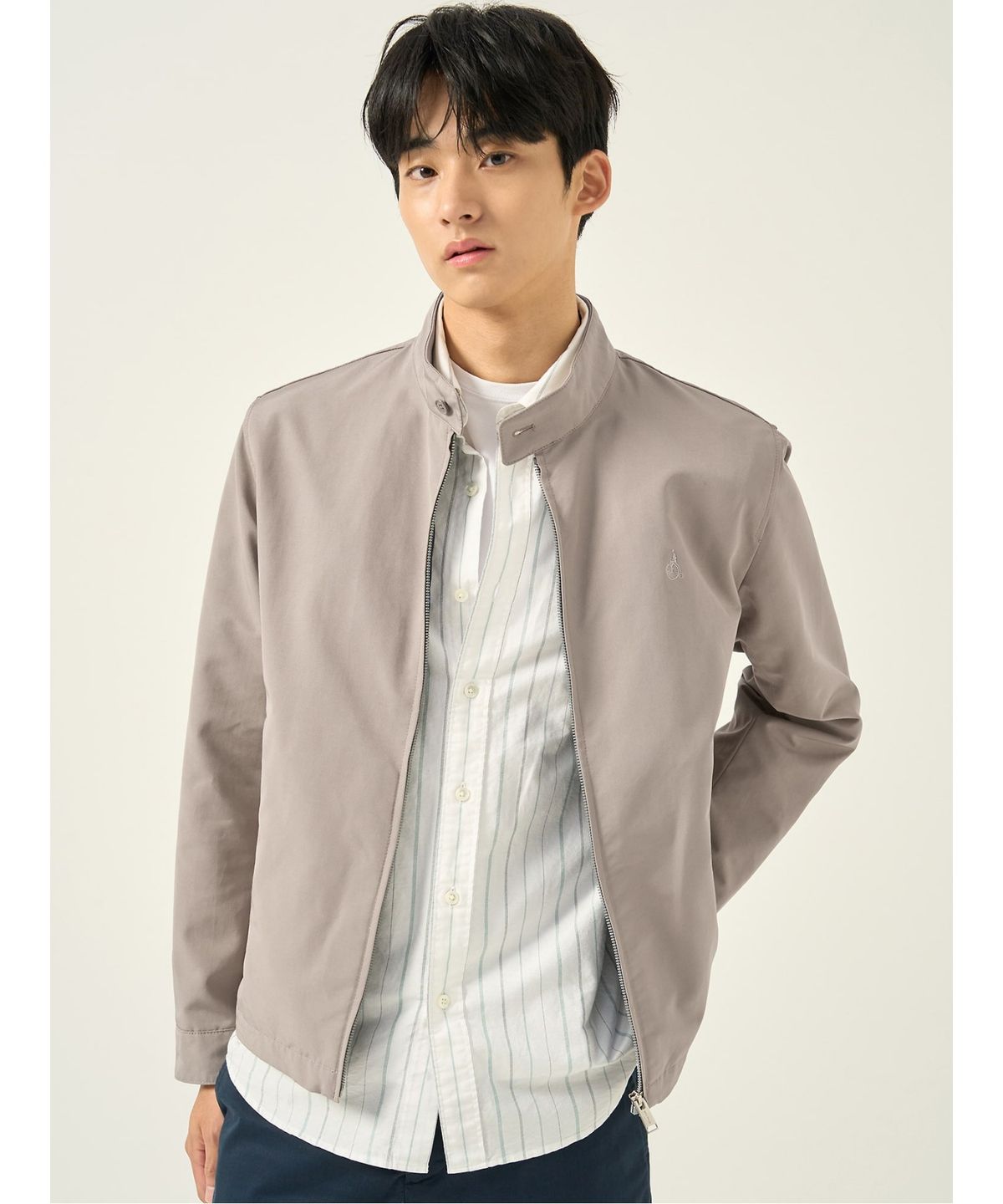 빈폴 멘(BEANPOLE MEN) [Essential] 해링턴 재킷  베이지