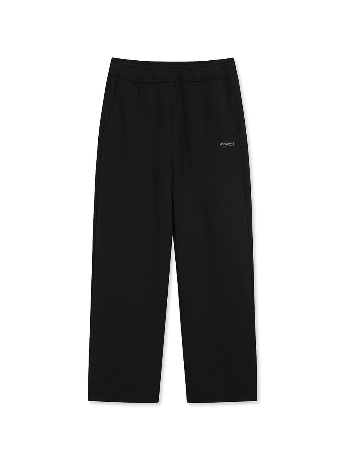디스커버리 키즈(DISCOVERY KIDS) 키즈 에센셜 스트레이트 팬츠 (BLACK)