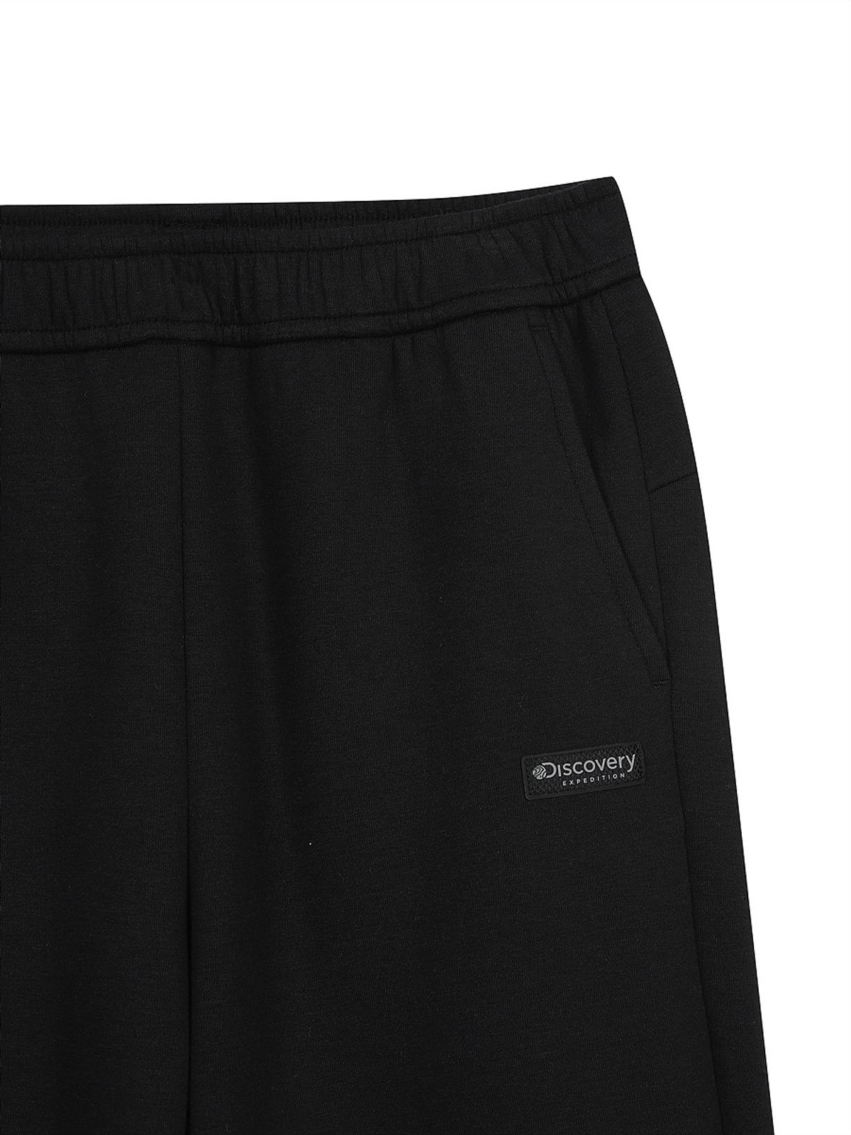 디스커버리 키즈(DISCOVERY KIDS) 키즈 에센셜 스트레이트 팬츠 (BLACK)