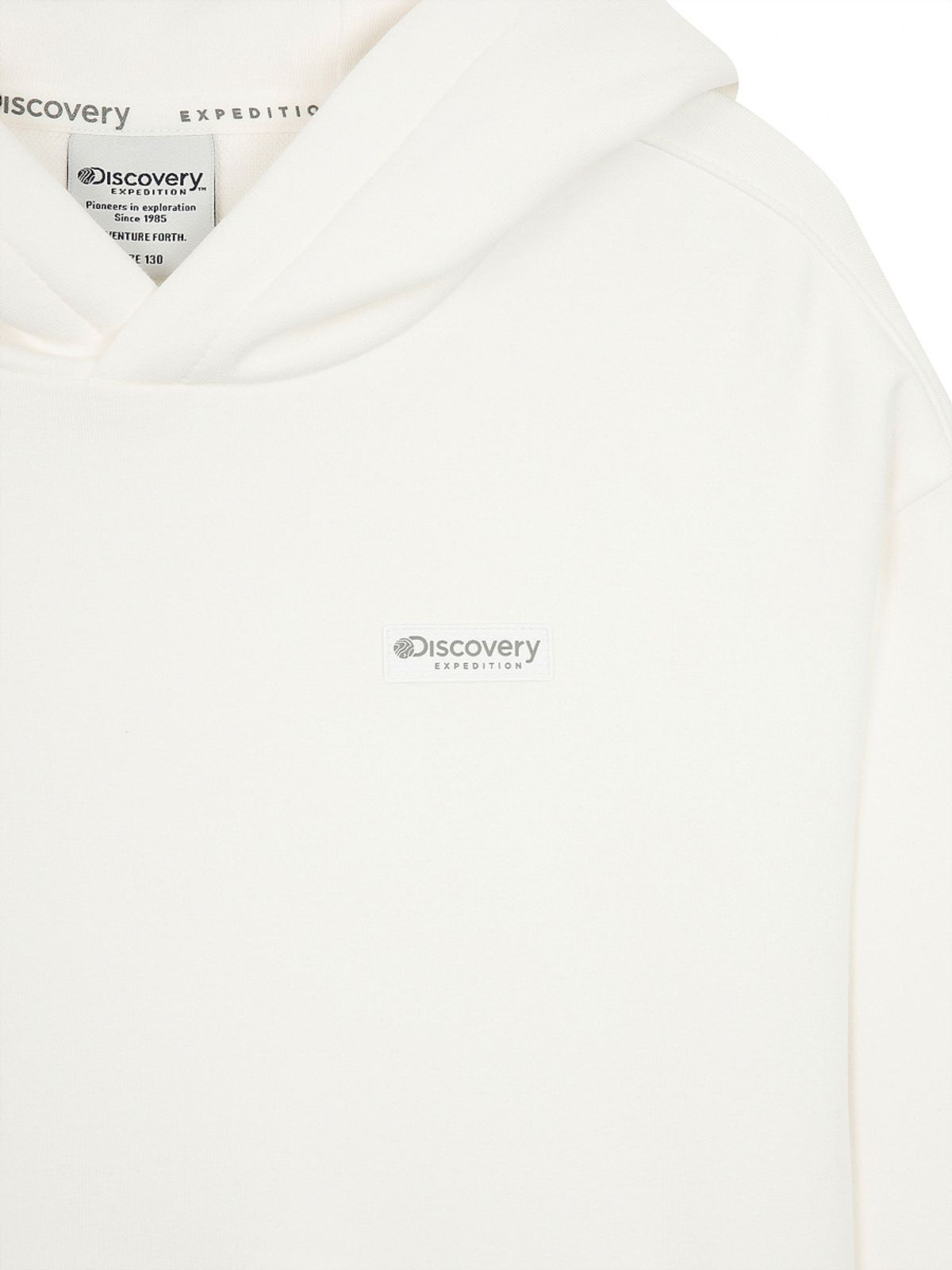 디스커버리 키즈(DISCOVERY KIDS) 키즈 에센셜 후드티셔츠 (CREAM)