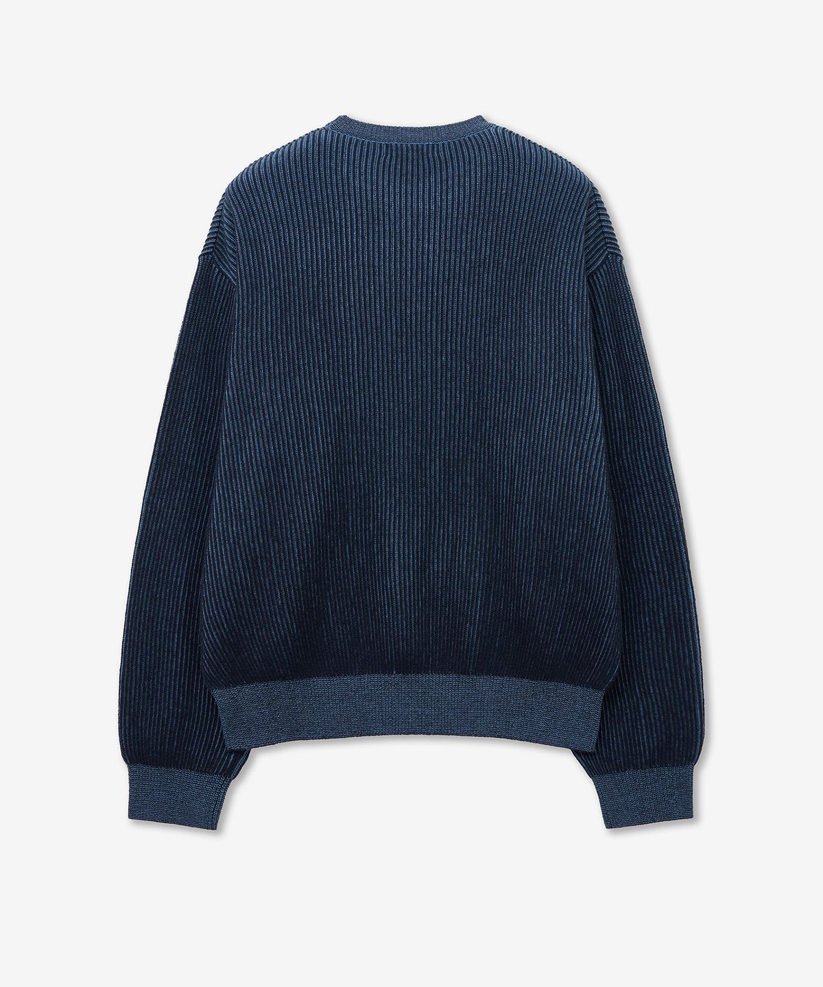 티엔지티(TNGT) Contrast Ribbed Knit Top (Vintage Navy) TNSW5F113B2