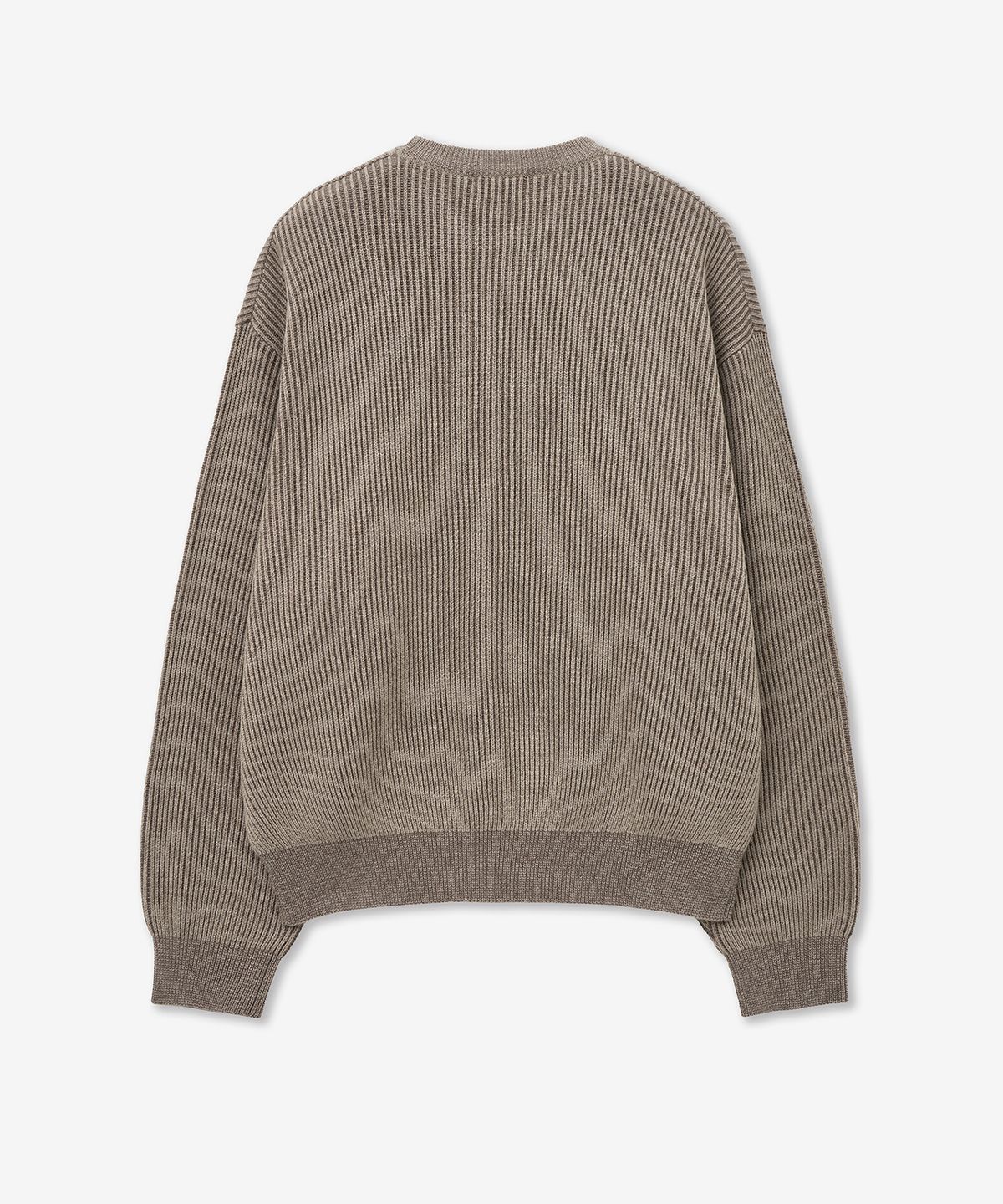 티엔지티(TNGT) Contrast Ribbed Knit Top (Vintage Brown) TNSW5F113W2