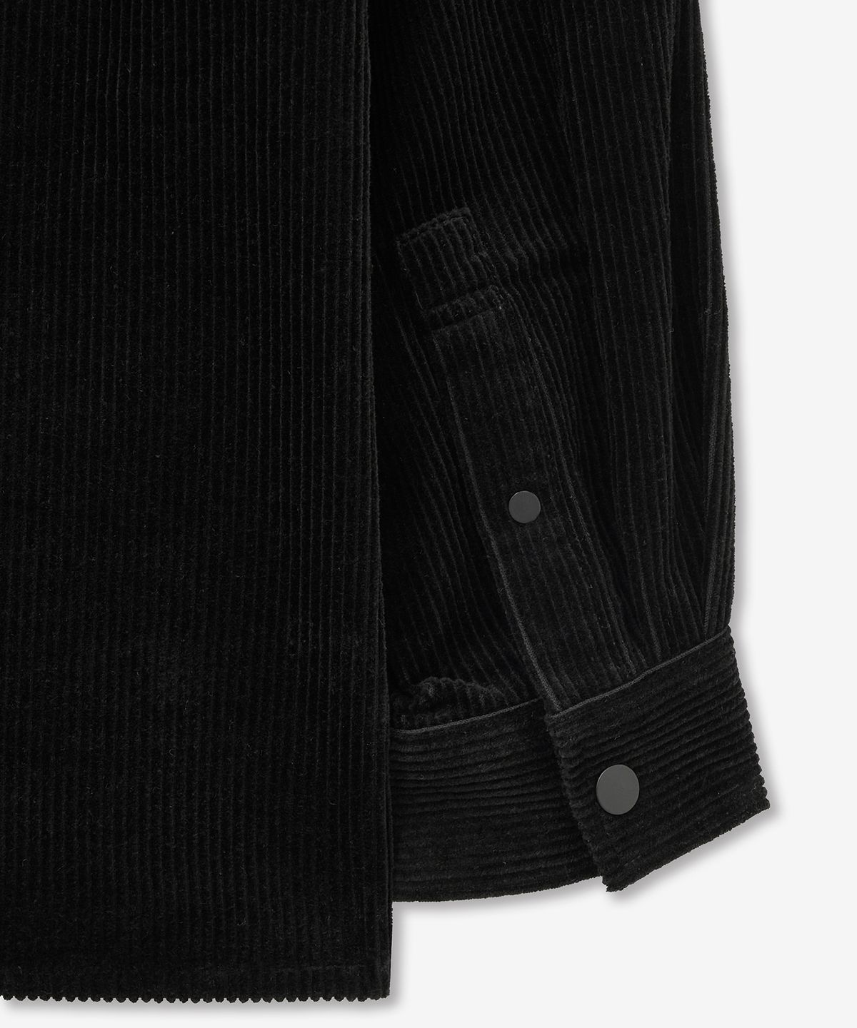 티엔지티(TNGT) Corduroy Pull-Over Shirt (Black) TNSH5F102BK