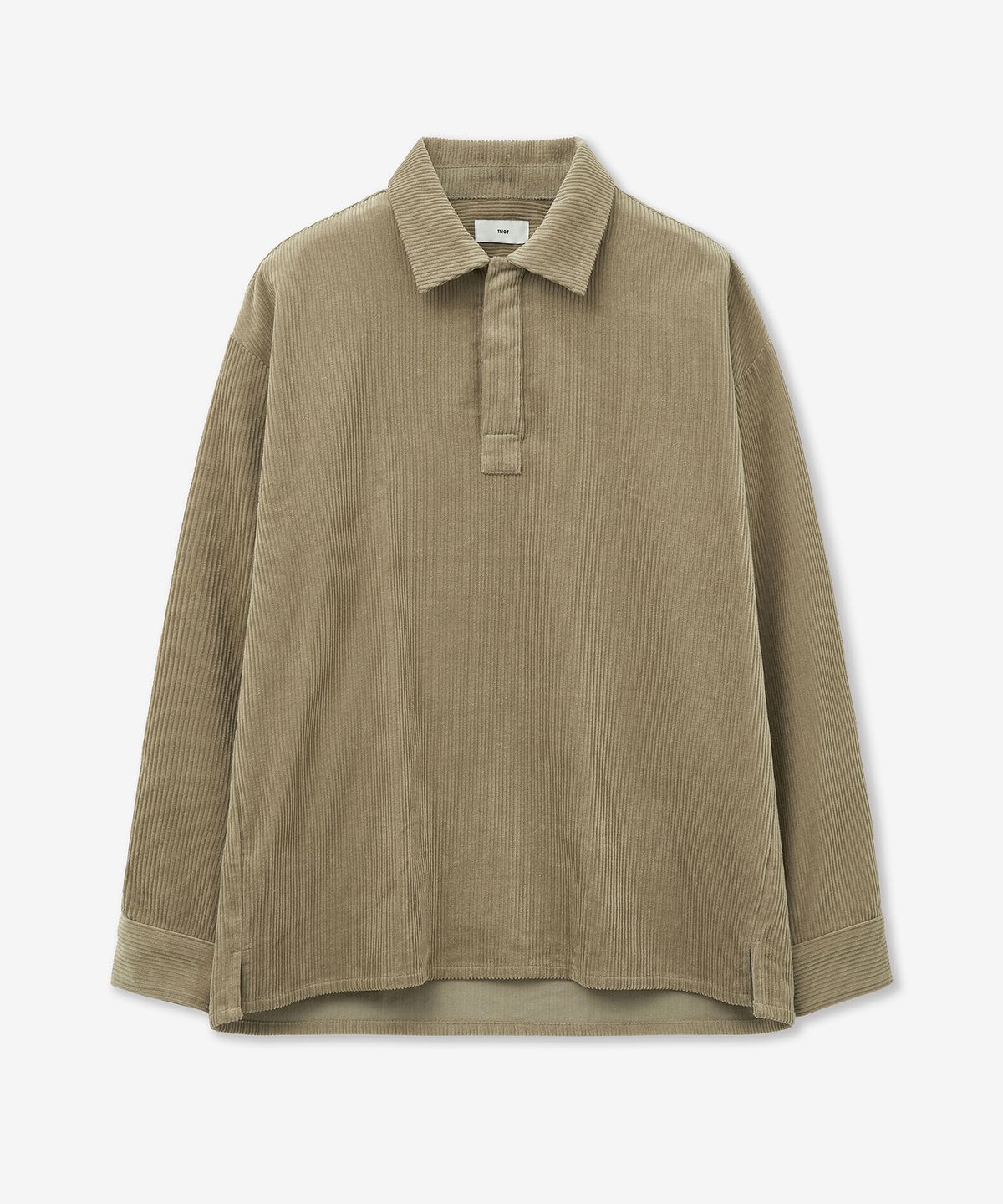 티엔지티(TNGT) Corduroy Pull-Over Shirt (Beige) TNSH5F102I2