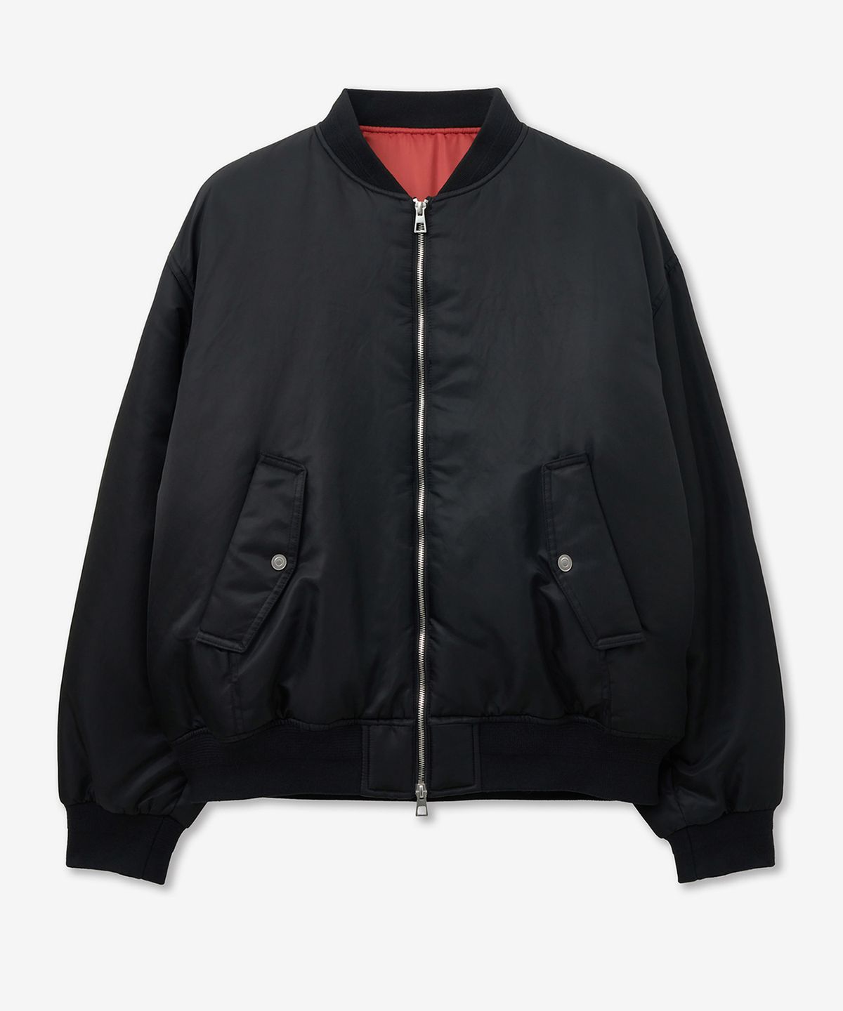 티엔지티(TNGT) Crop Padded MA-1 Bomber Jacket (Black) TNJU5F106BK