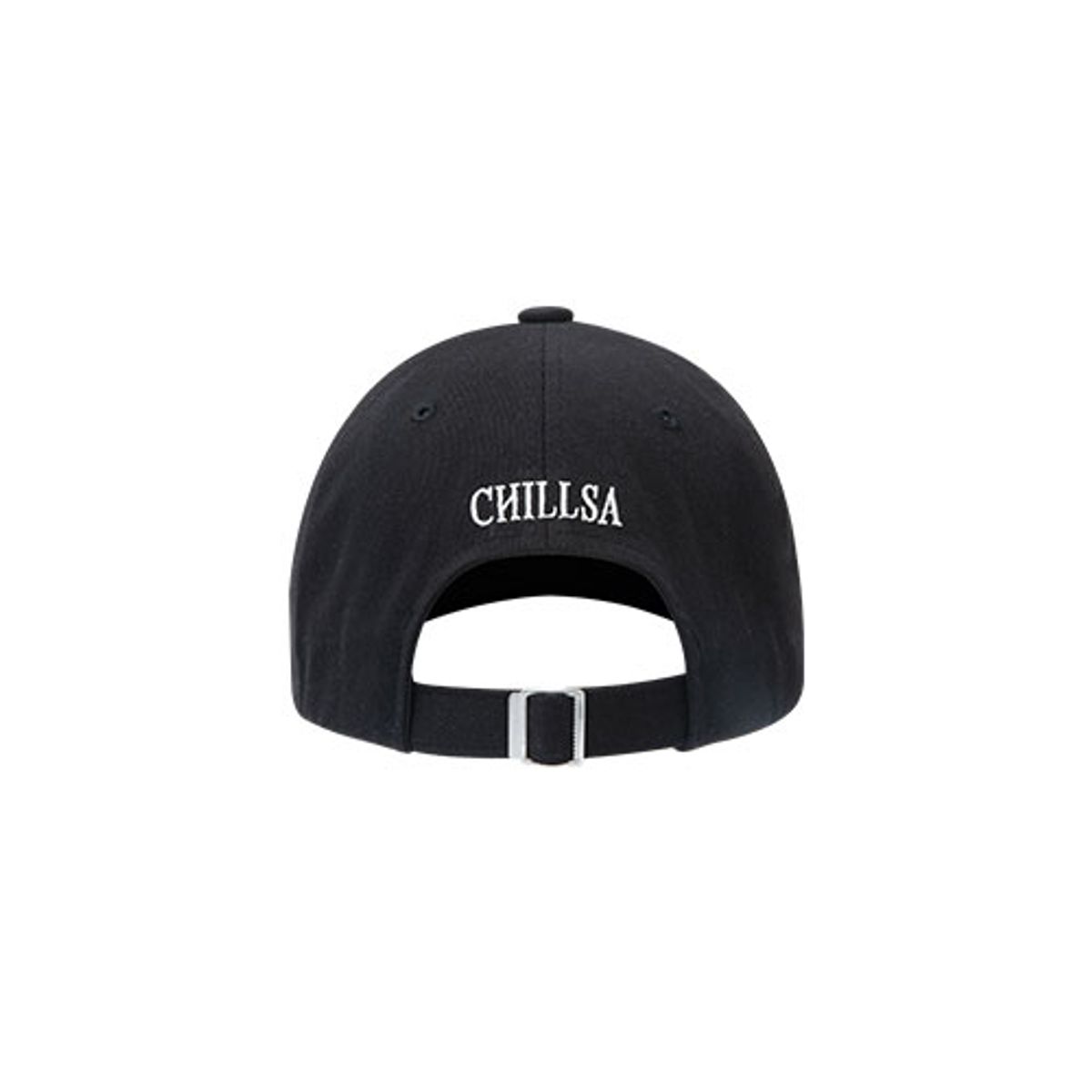 칠사(CHILLSA) Initial Ball Cap_Black