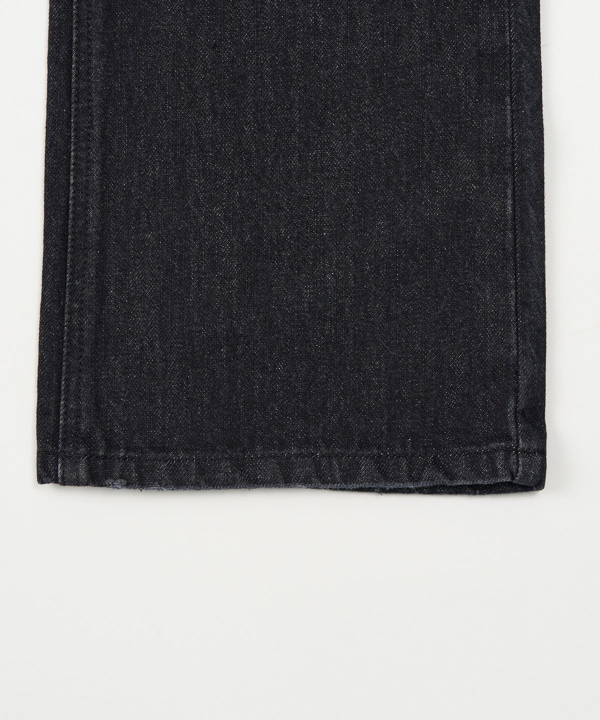 토피 우먼(TOFFEE WOMEN) W 레트로 로우라이즈 부츠컷 데님  (BLACK)