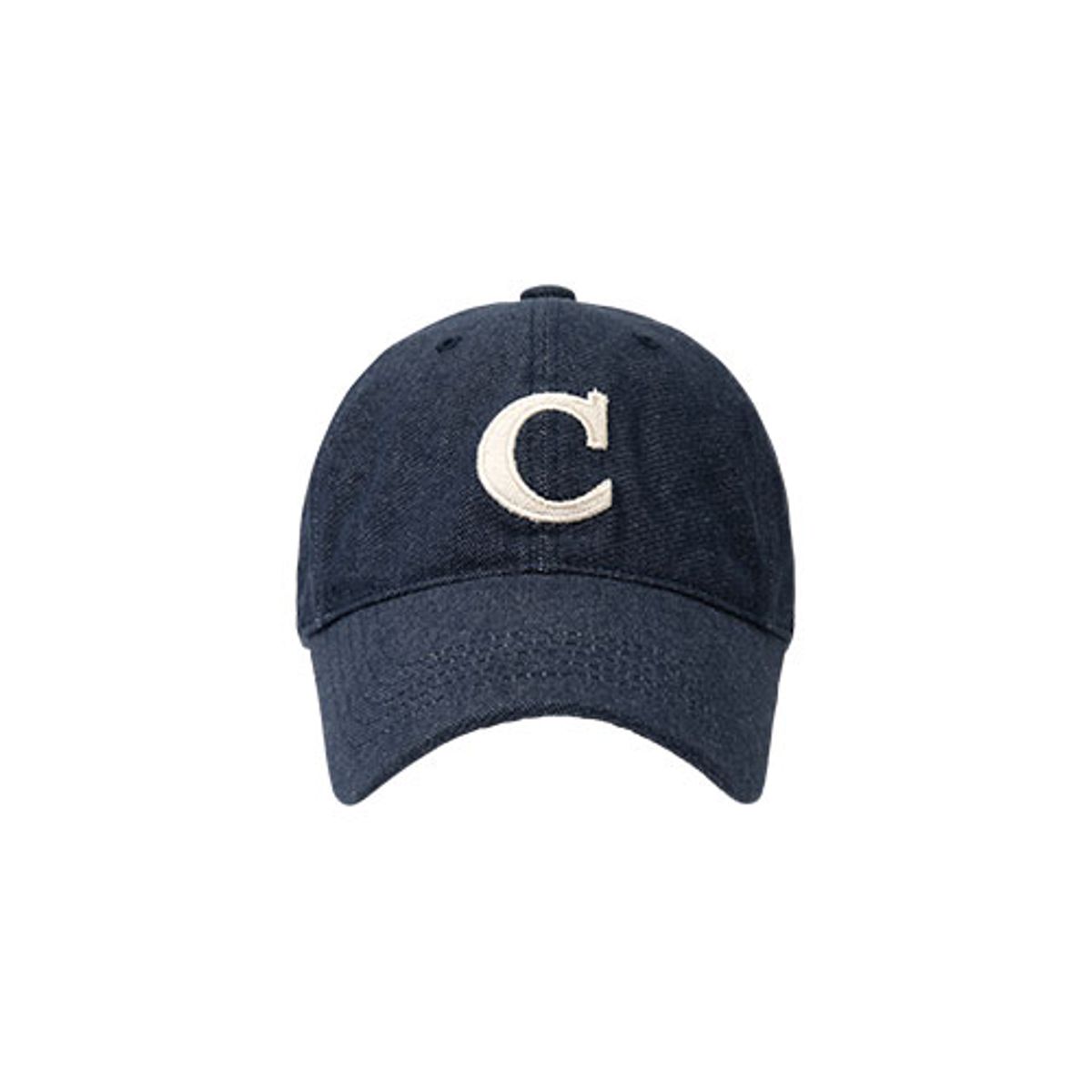 칠사(CHILLSA) Initial Ball Cap_Denim