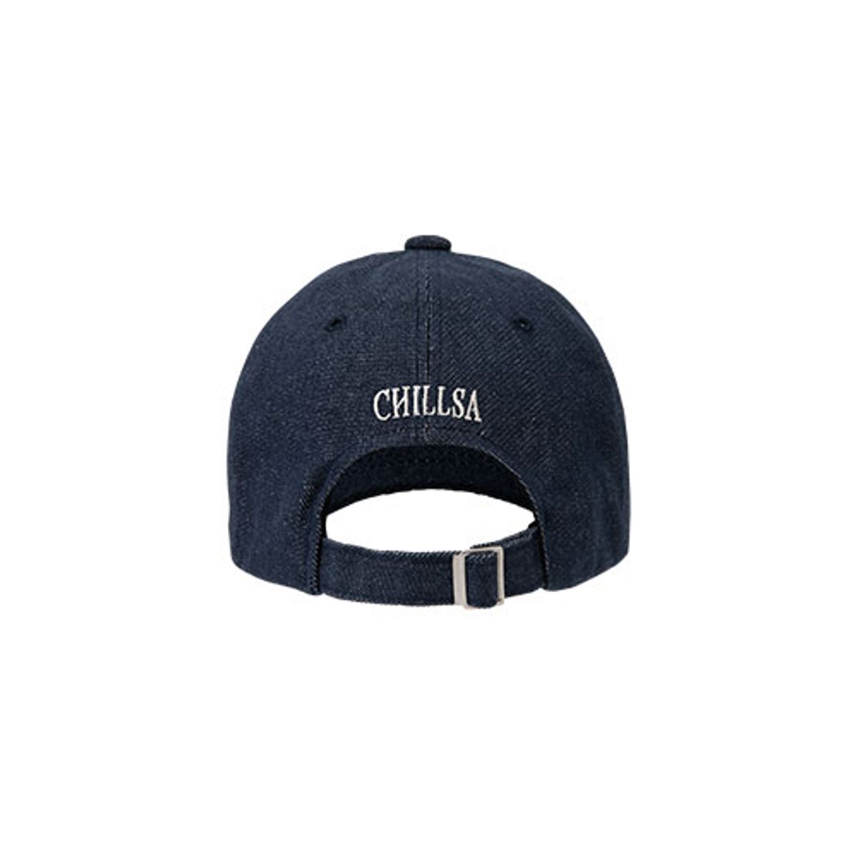 칠사(CHILLSA) Initial Ball Cap_Denim