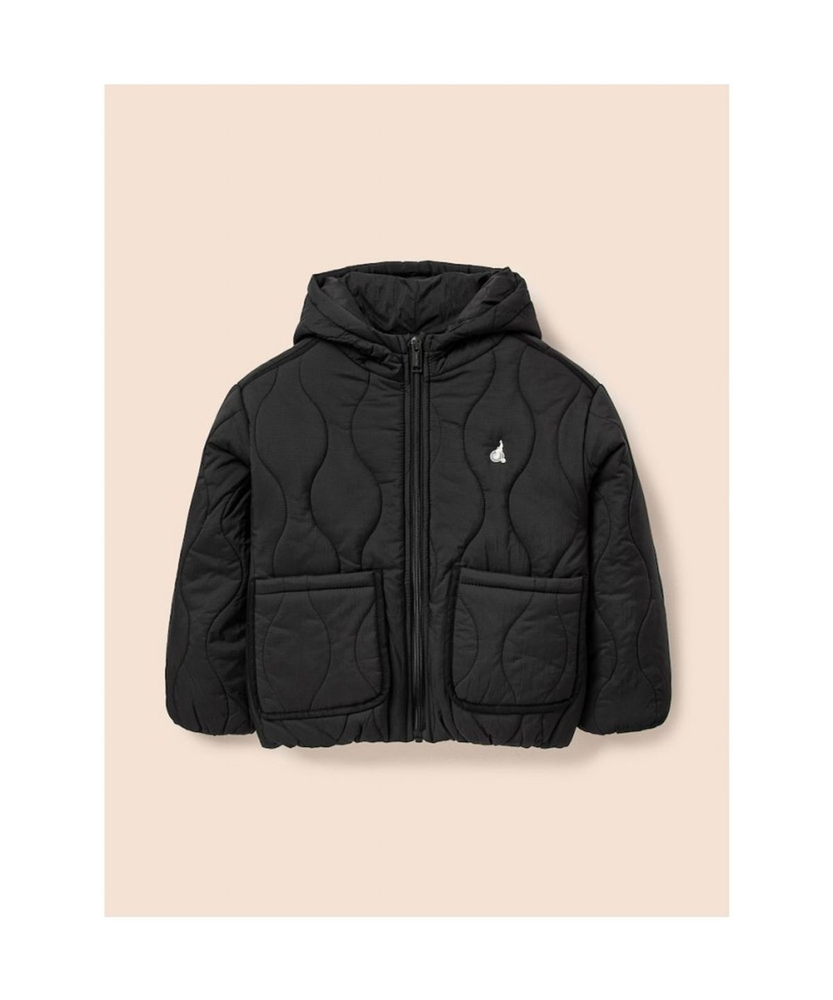 빈폴 키즈(BEANPOLE KIDS) 항아리 퀼팅 후드 패딩 점퍼  블랙 (BI5938U045) (BI5938U045)