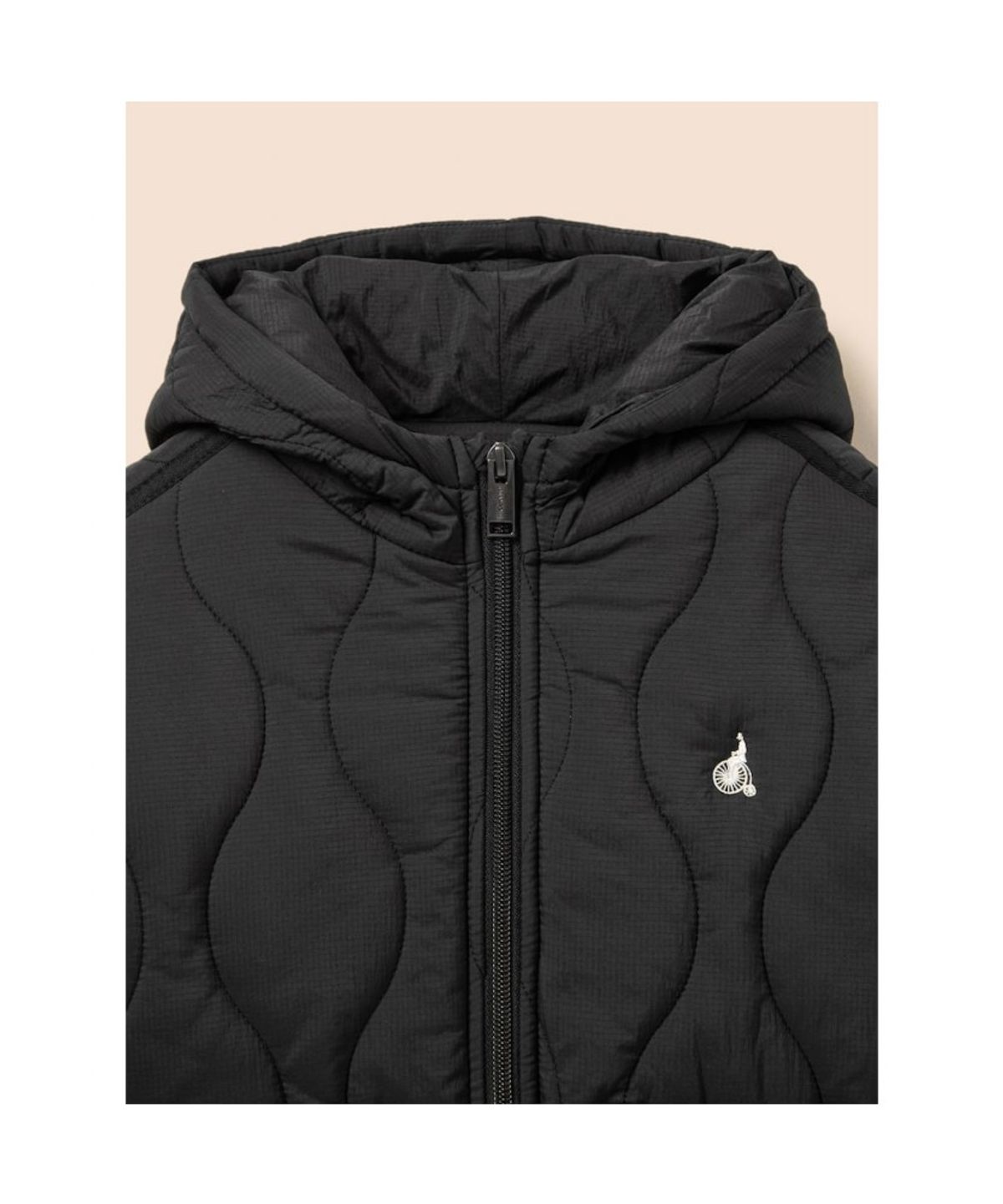 빈폴 키즈(BEANPOLE KIDS) 항아리 퀼팅 후드 패딩 점퍼  블랙 (BI5938U045) (BI5938U045)