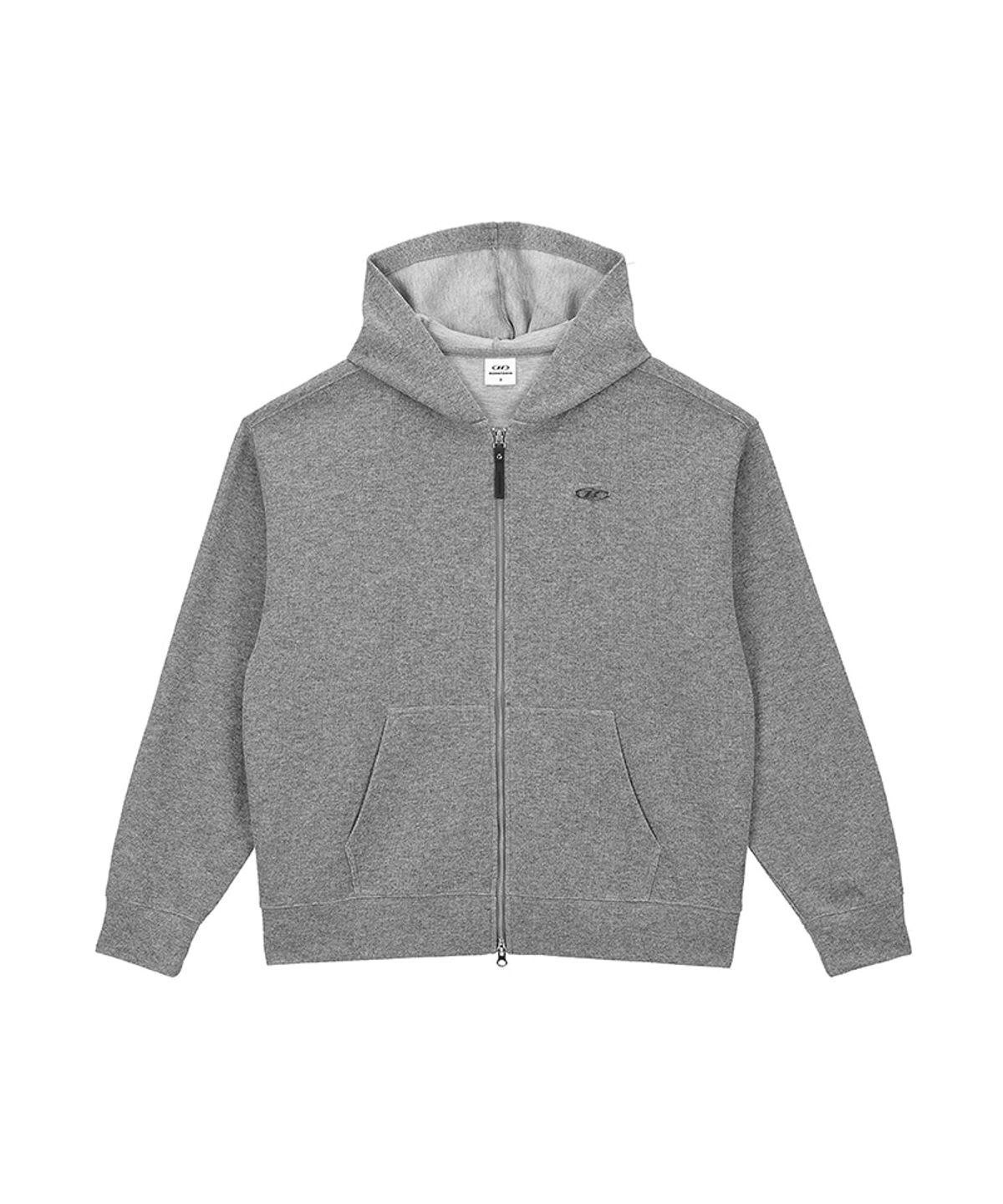 본투윈(BORN TO WIN) KNIT LIKE HOODIE ZIP UP [MELANGE GREY]