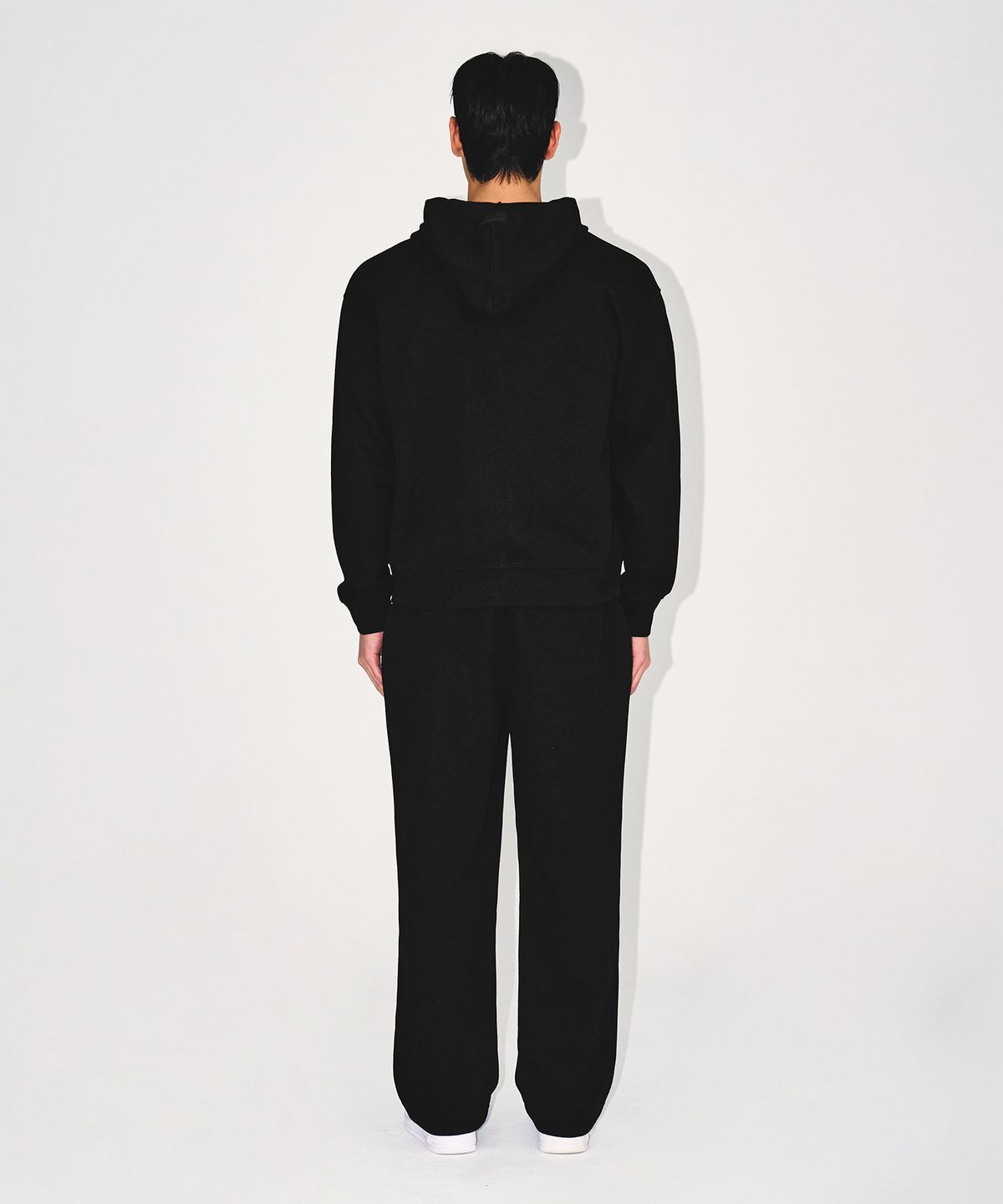 본투윈(BORN TO WIN) KNIT LIKE HOODIE ZIP UP [BLACK]