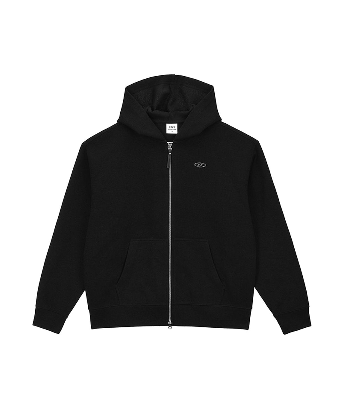 본투윈(BORN TO WIN) KNIT LIKE HOODIE ZIP UP [BLACK]