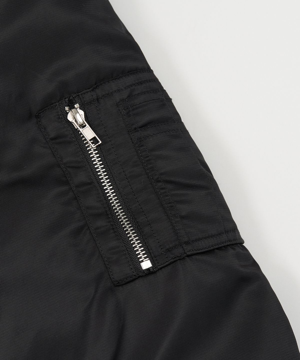 토피 우먼(TOFFEE WOMEN) W 퍼 후드 MA-1 점퍼 (BLACK)