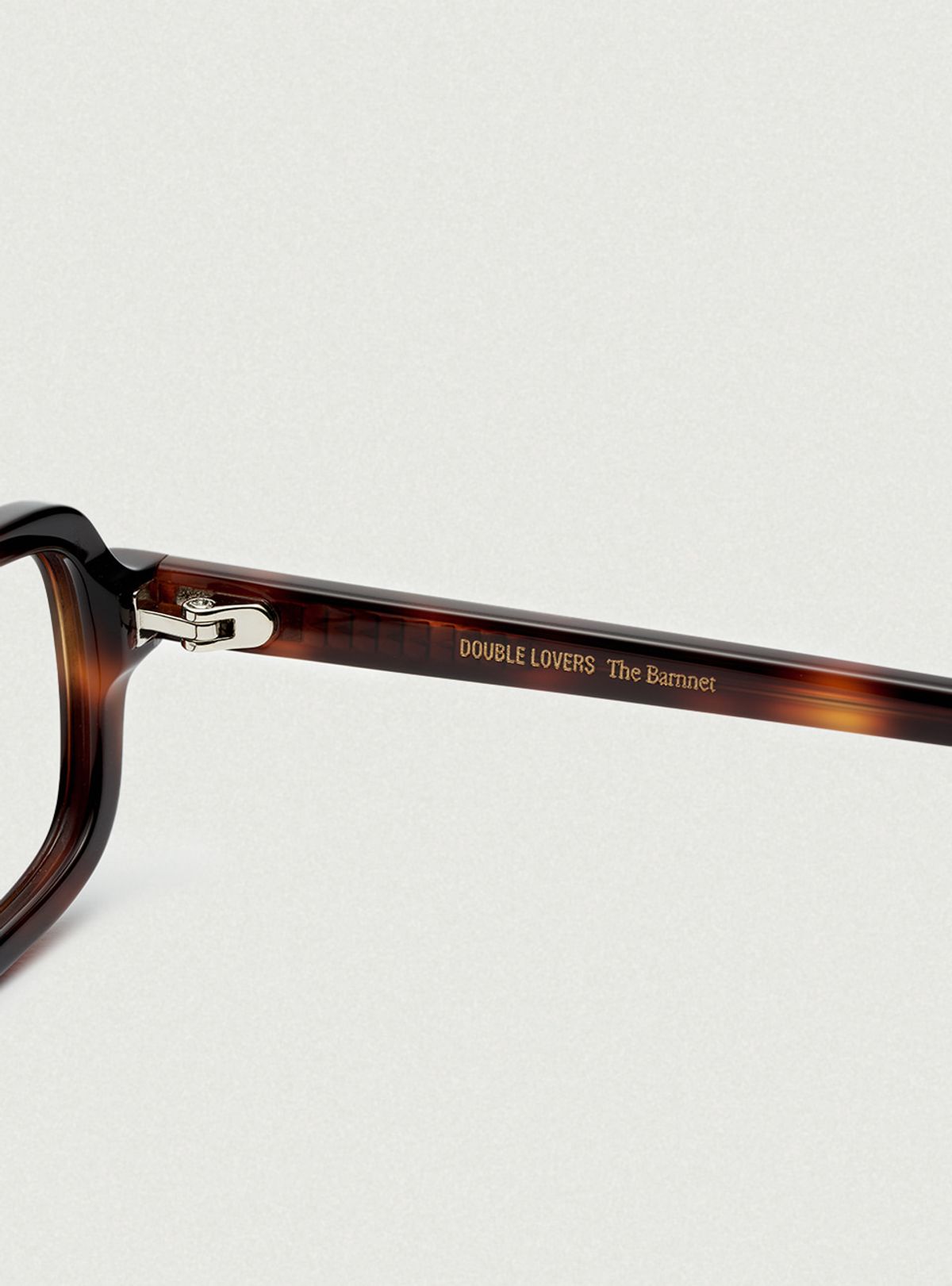 더바넷(THEBARNNET) Bronte Square Glasses_Leopard