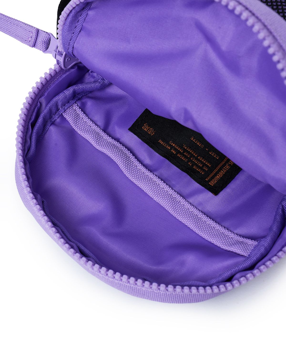 브라운브레스 키즈(BROWNBREATH KIDS) KIDS TAG MINI CROSS BAG - PURPLE