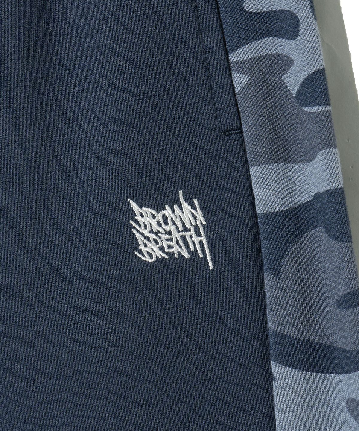 브라운브레스 키즈(BROWNBREATH KIDS) KIDS CAMO SWEATPANTS - BLUE