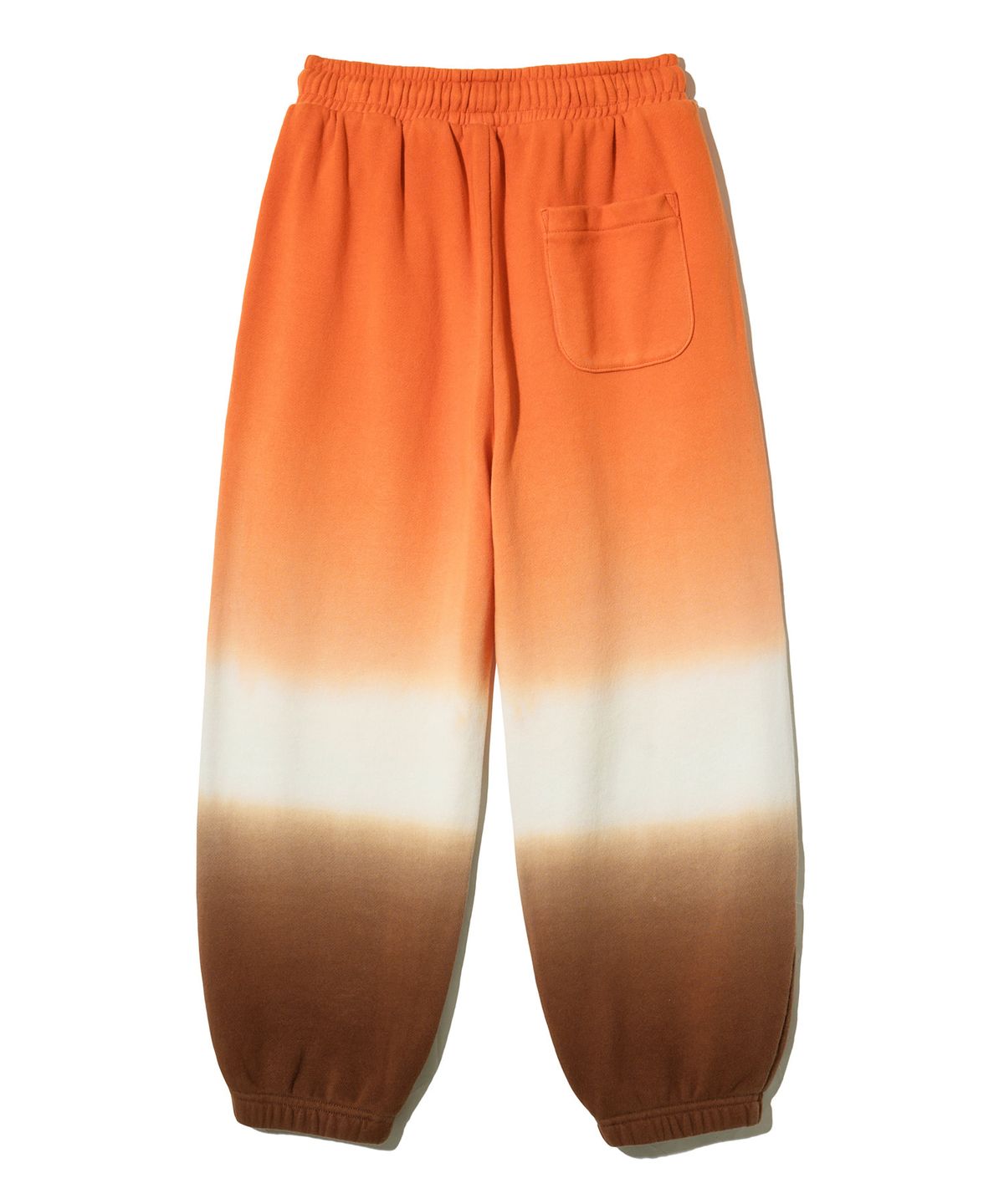 브라운브레스 키즈(BROWNBREATH KIDS) KIDS PIGMENT TAG SWEATPANTS - ORANGE