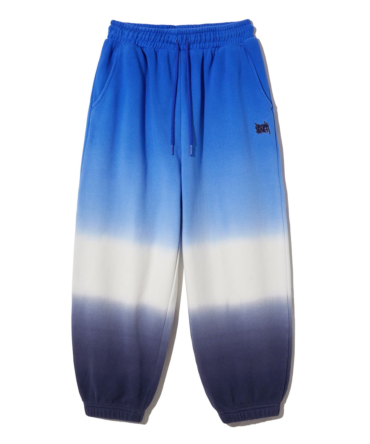 브라운브레스 키즈(BROWNBREATH KIDS) KIDS PIGMENT TAG SWEATPANTS - BLUE