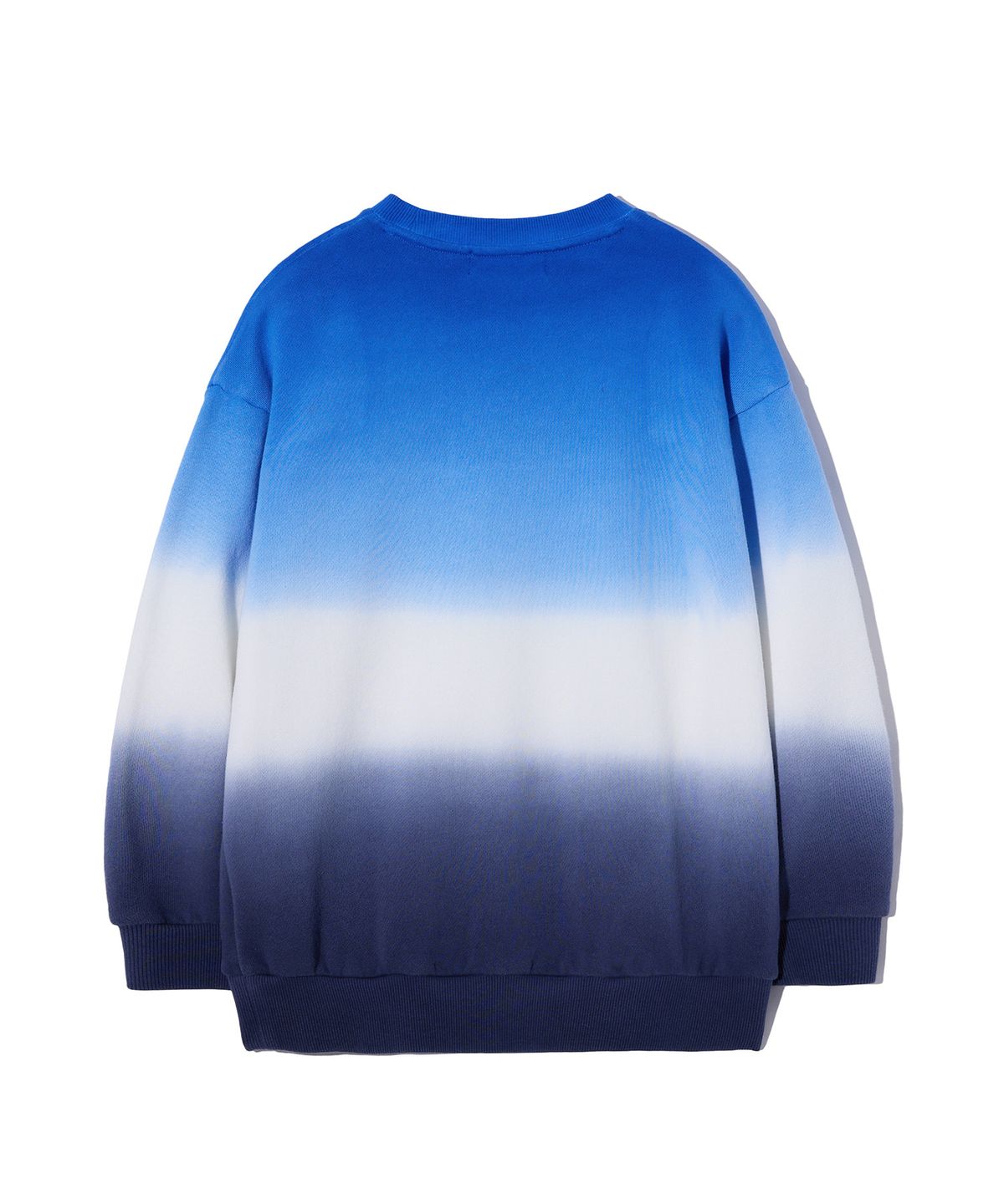 브라운브레스 키즈(BROWNBREATH KIDS) KIDS PIGMENT WAITING TAG CREWNECK - BLUE