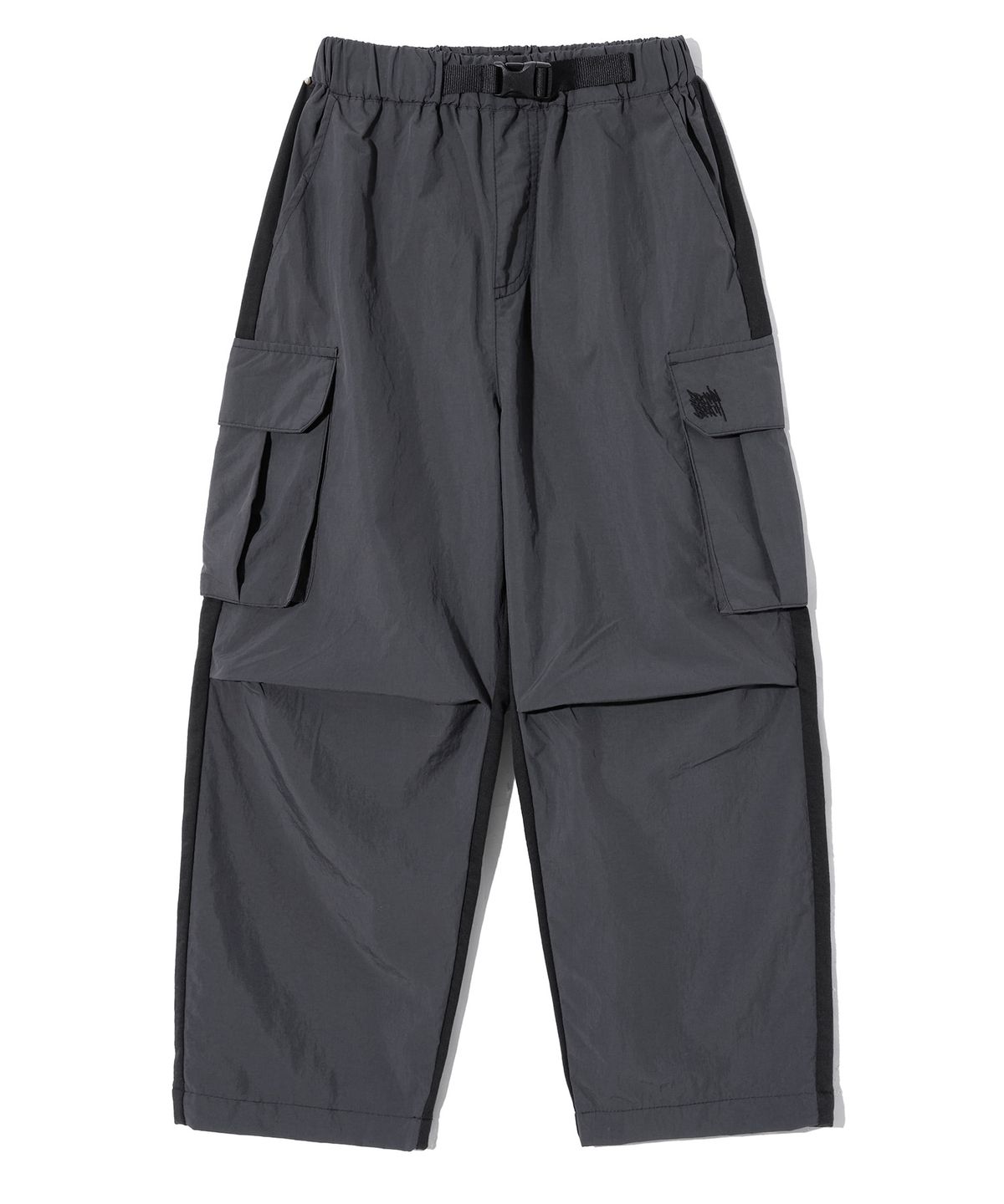 브라운브레스 키즈(BROWNBREATH KIDS) KIDS TAG CARGO PANTS - DARK GREY