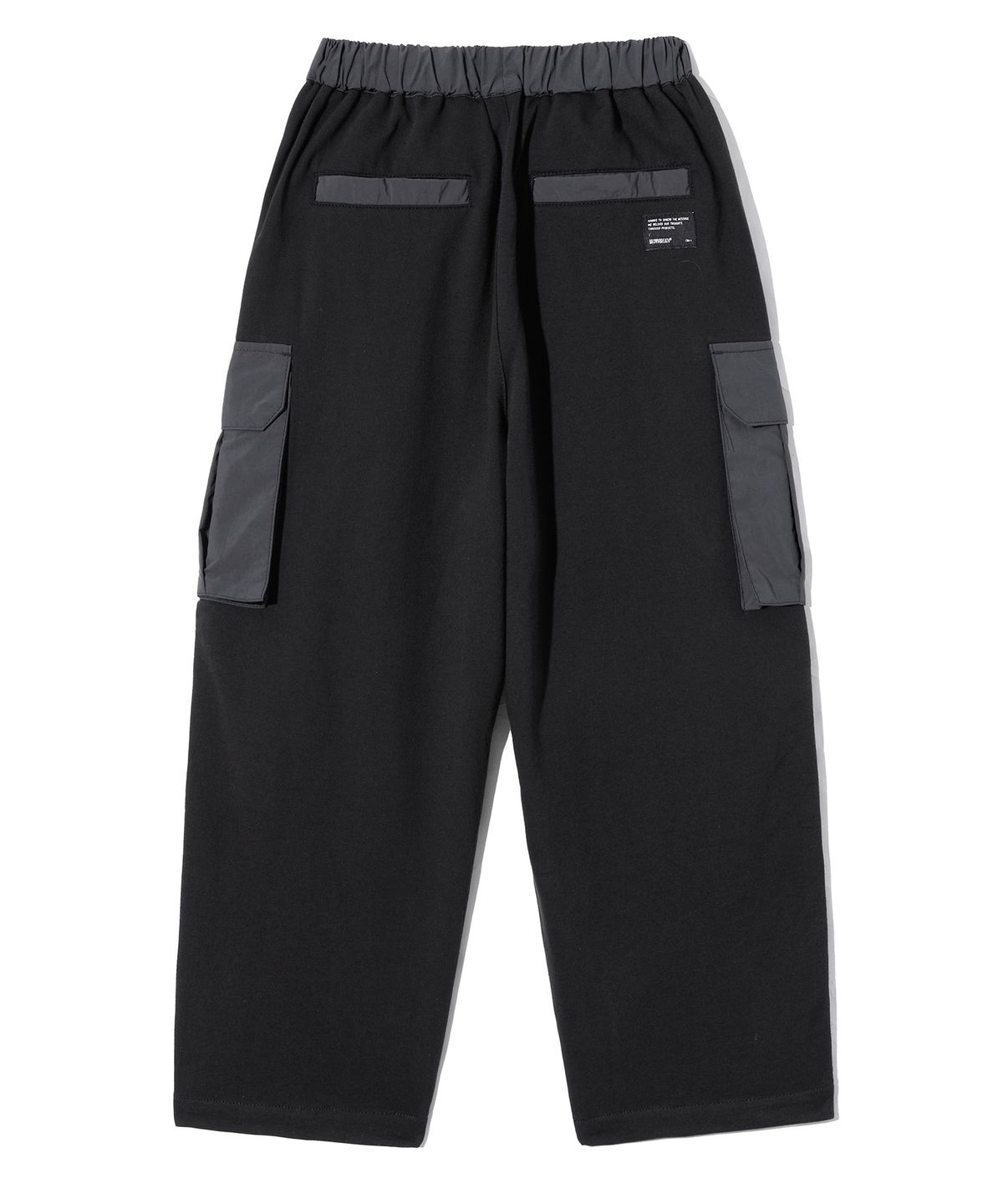 브라운브레스 키즈(BROWNBREATH KIDS) KIDS TAG CARGO PANTS - DARK GREY