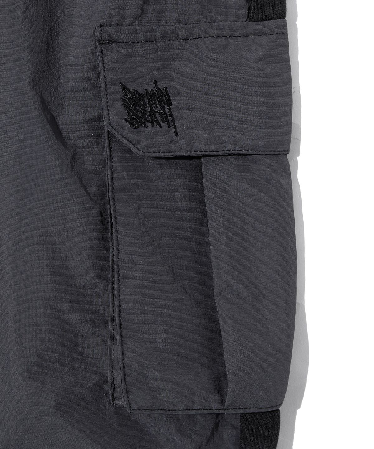브라운브레스 키즈(BROWNBREATH KIDS) KIDS TAG CARGO PANTS - DARK GREY