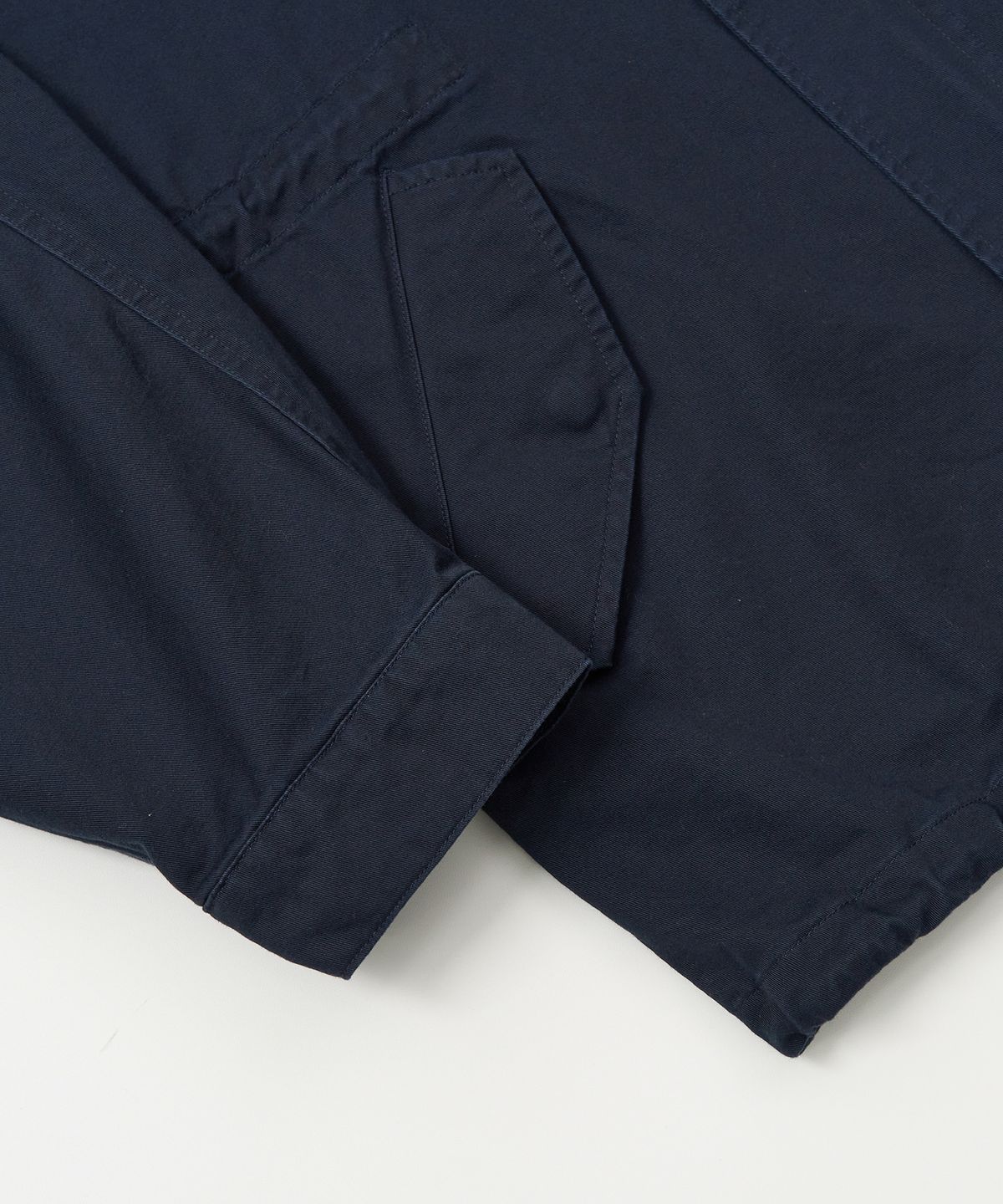 토피 우먼(TOFFEE WOMEN) W 워시드 M65 후드 피쉬테일 (NAVY)