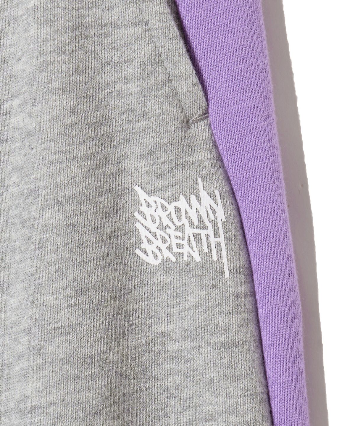 브라운브레스 키즈(BROWNBREATH KIDS) KIDS TAG COLOR BLOCK SWEATPANTS - M/GREY