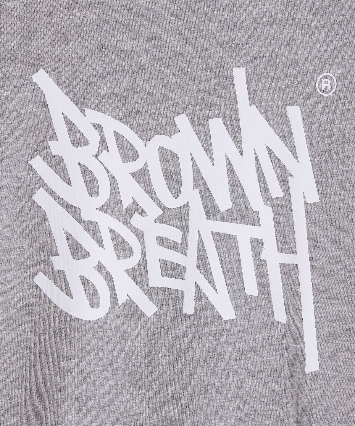 브라운브레스 키즈(BROWNBREATH KIDS) KIDS TAG COLOR BLOCK CREWNECK - M/GREY