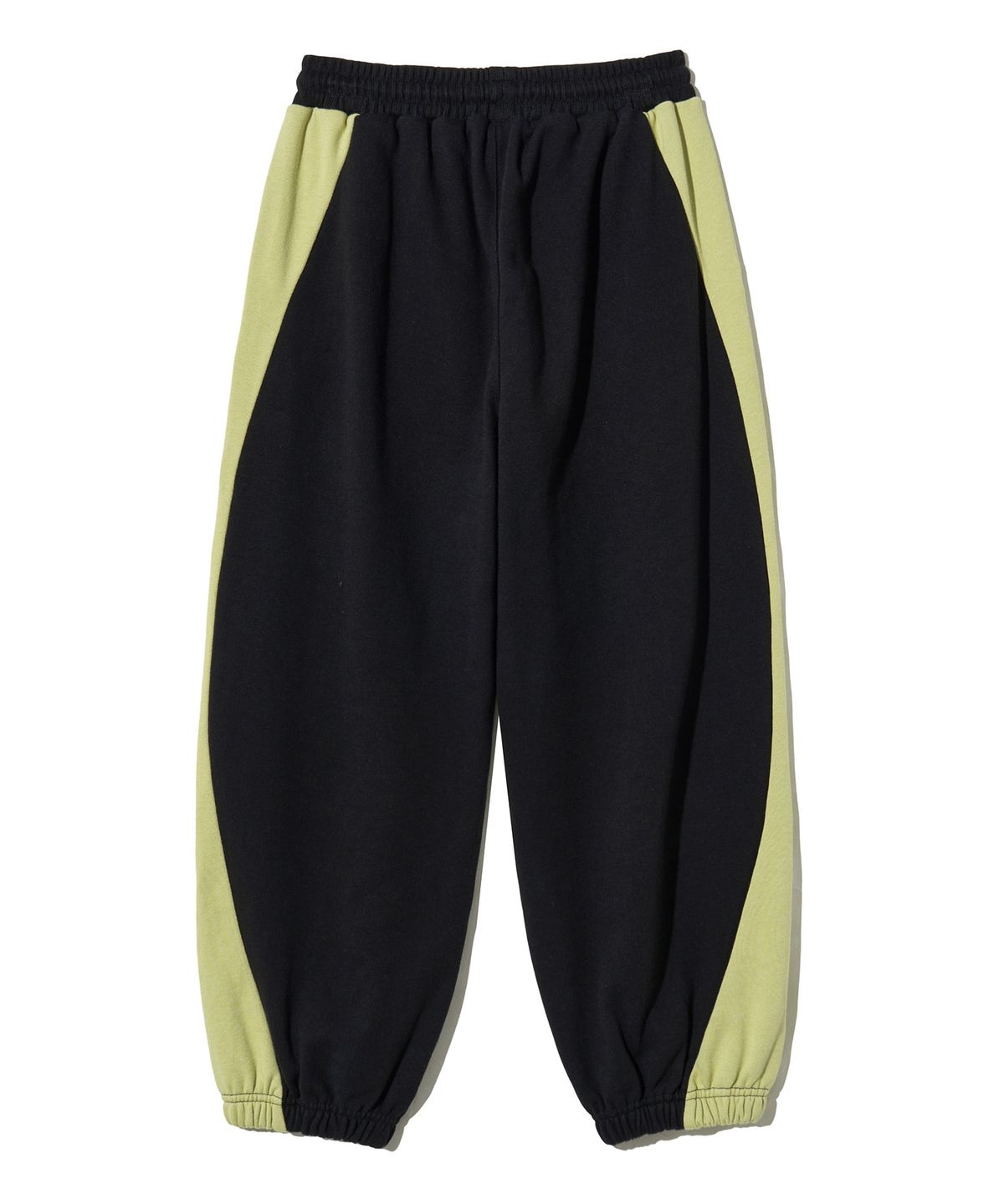 브라운브레스 키즈(BROWNBREATH KIDS) KIDS TAG COLOR BLOCK SWEATPANTS - BLACK