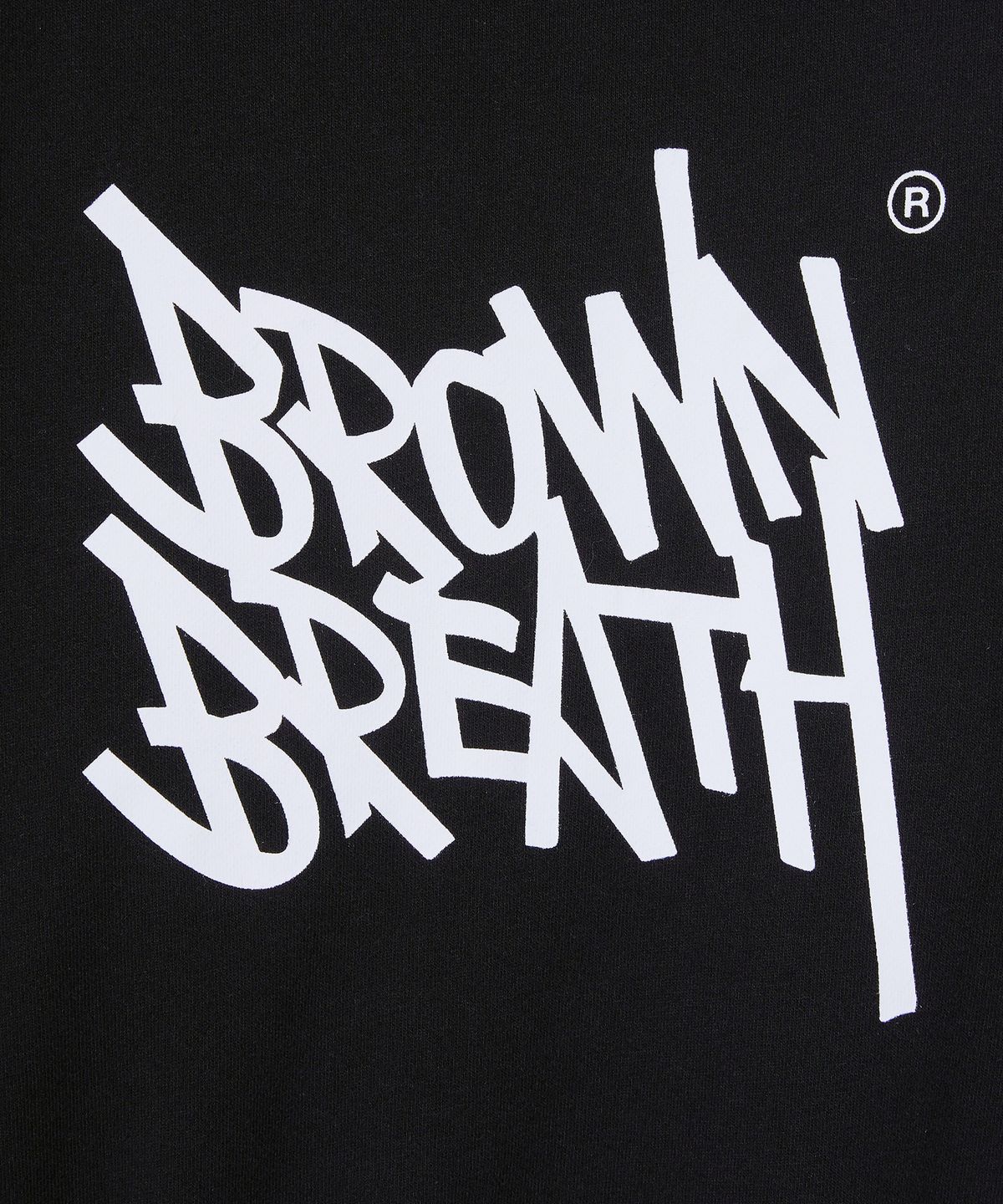 브라운브레스 키즈(BROWNBREATH KIDS) KIDS TAG COLOR BLOCK CREWNECK - BLACK
