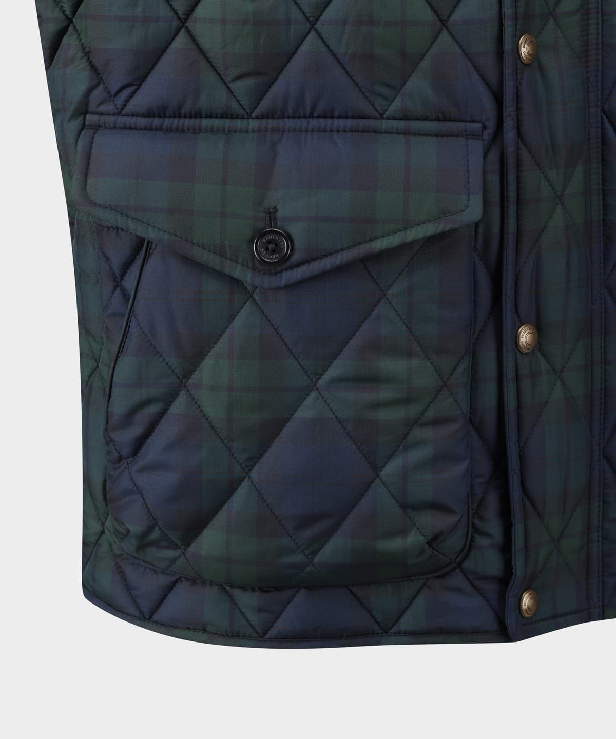 브룩스 브라더스(BROOKS BROTHERS) 퀼팅베스트 (멀티) (BBVPMBF401)