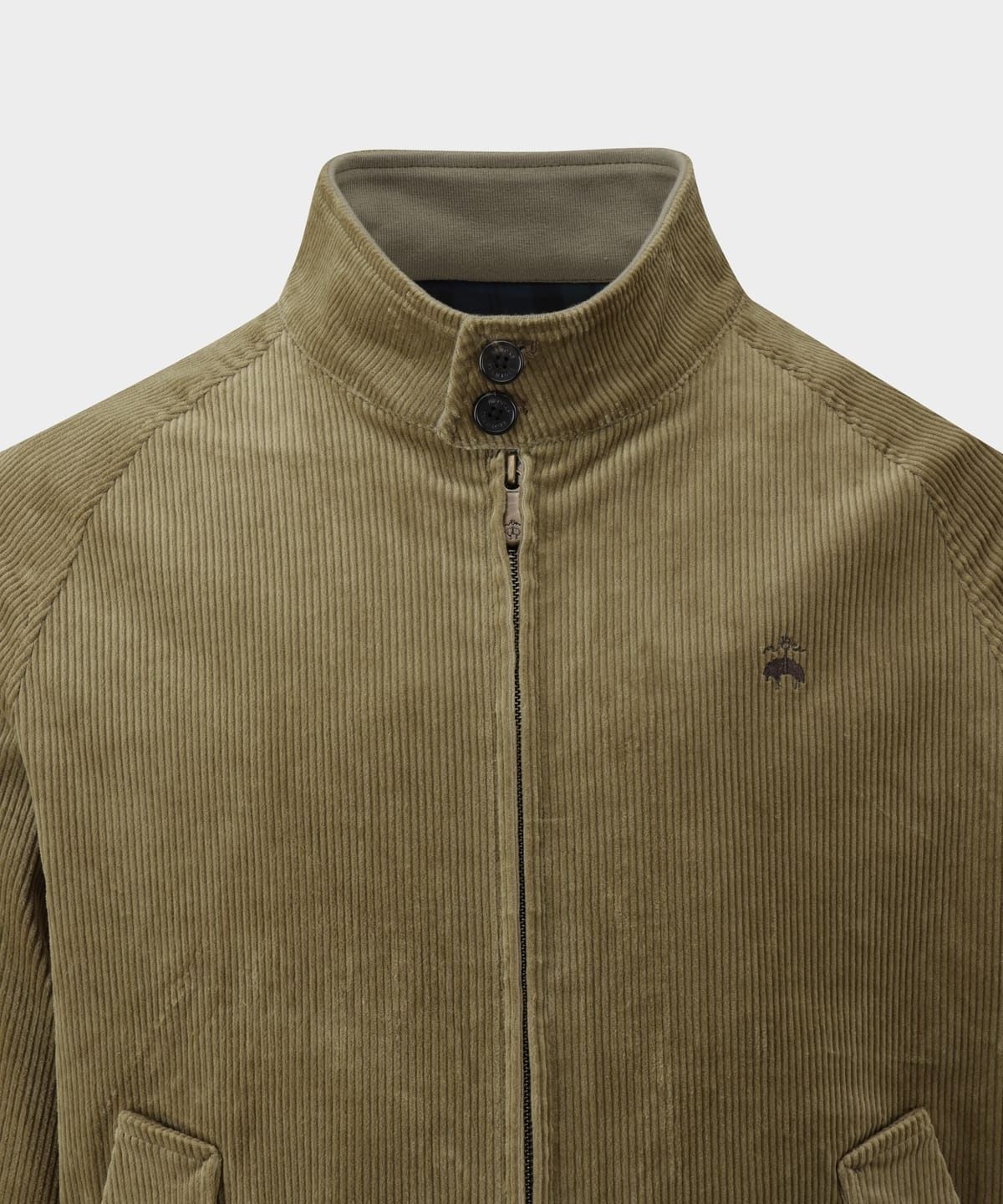 브룩스 브라더스(BROOKS BROTHERS) 코듀로이 헤링턴 점퍼 (베이지) (BBOTMBF302)