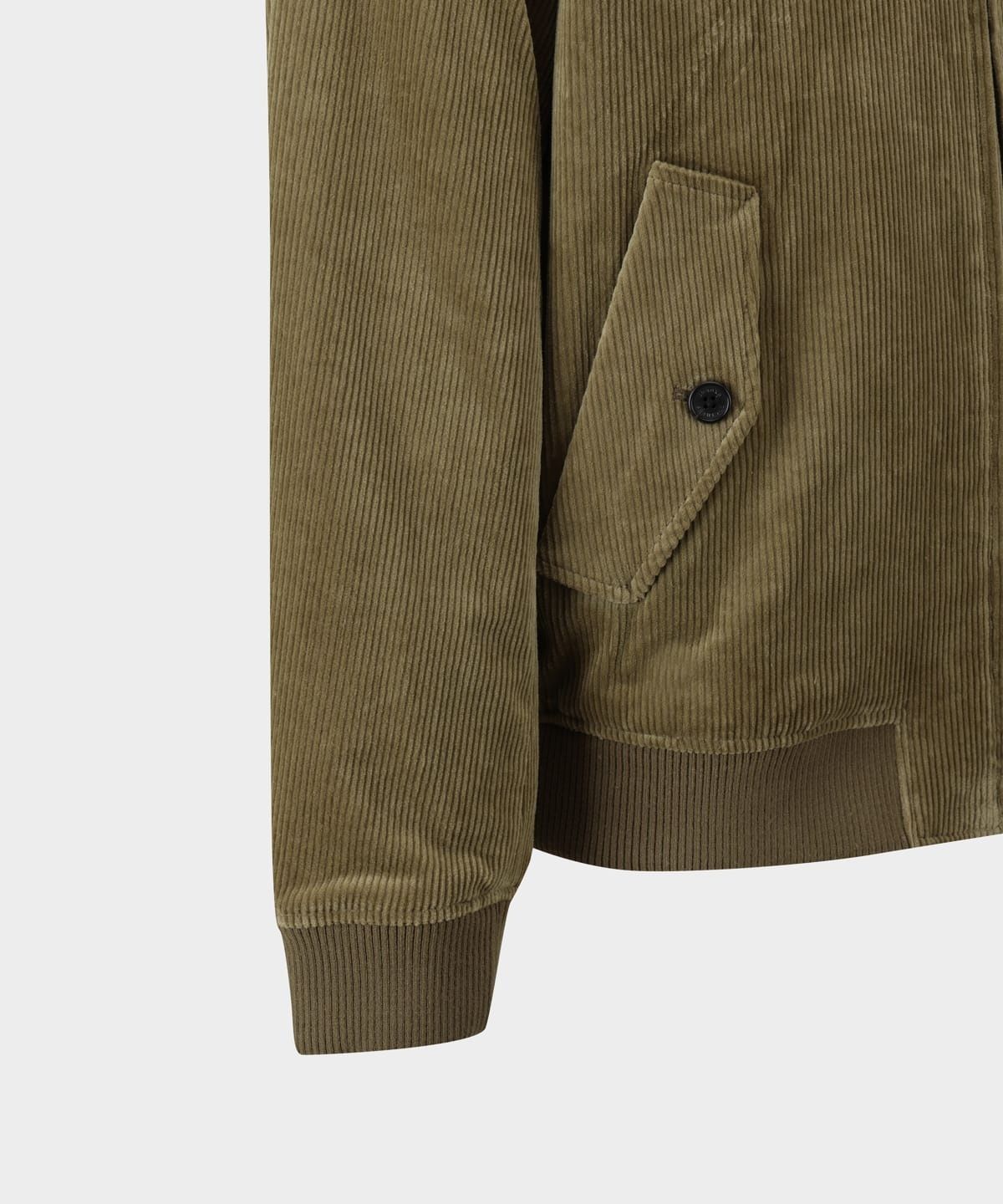 브룩스 브라더스(BROOKS BROTHERS) 코듀로이 헤링턴 점퍼 (베이지) (BBOTMBF302)