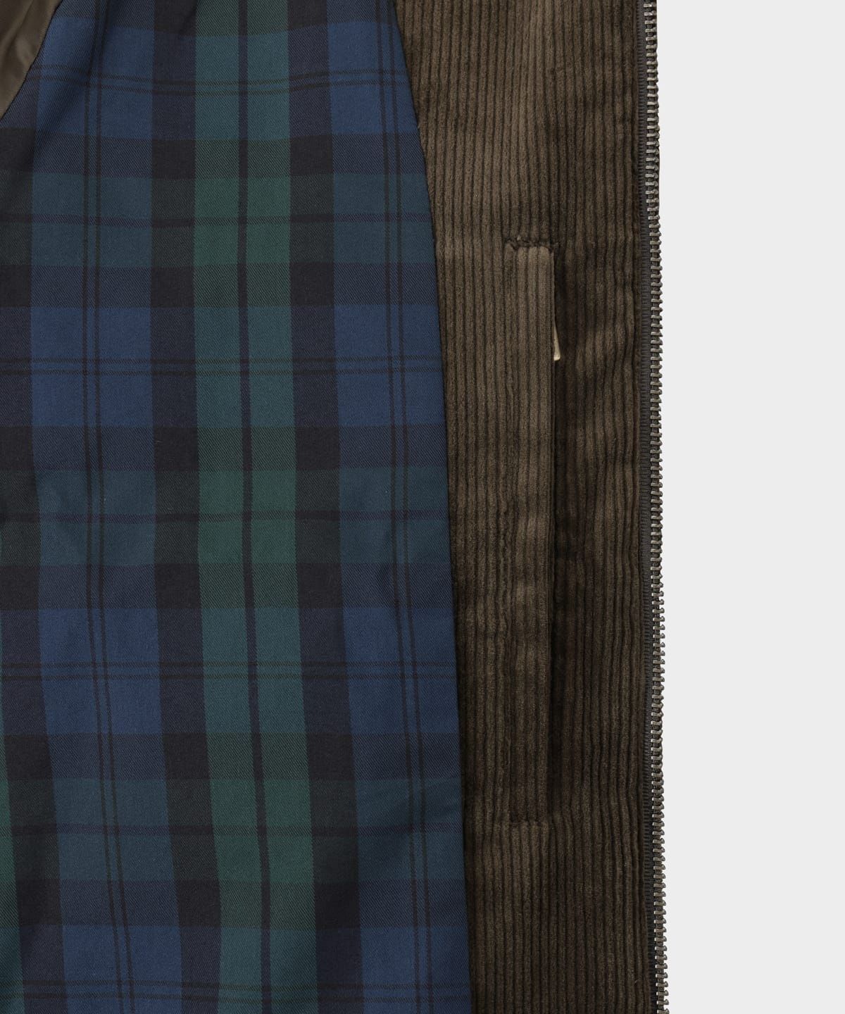 브룩스 브라더스(BROOKS BROTHERS) 코듀로이 헤링턴 점퍼 (브라운) (BBOTMBF302)