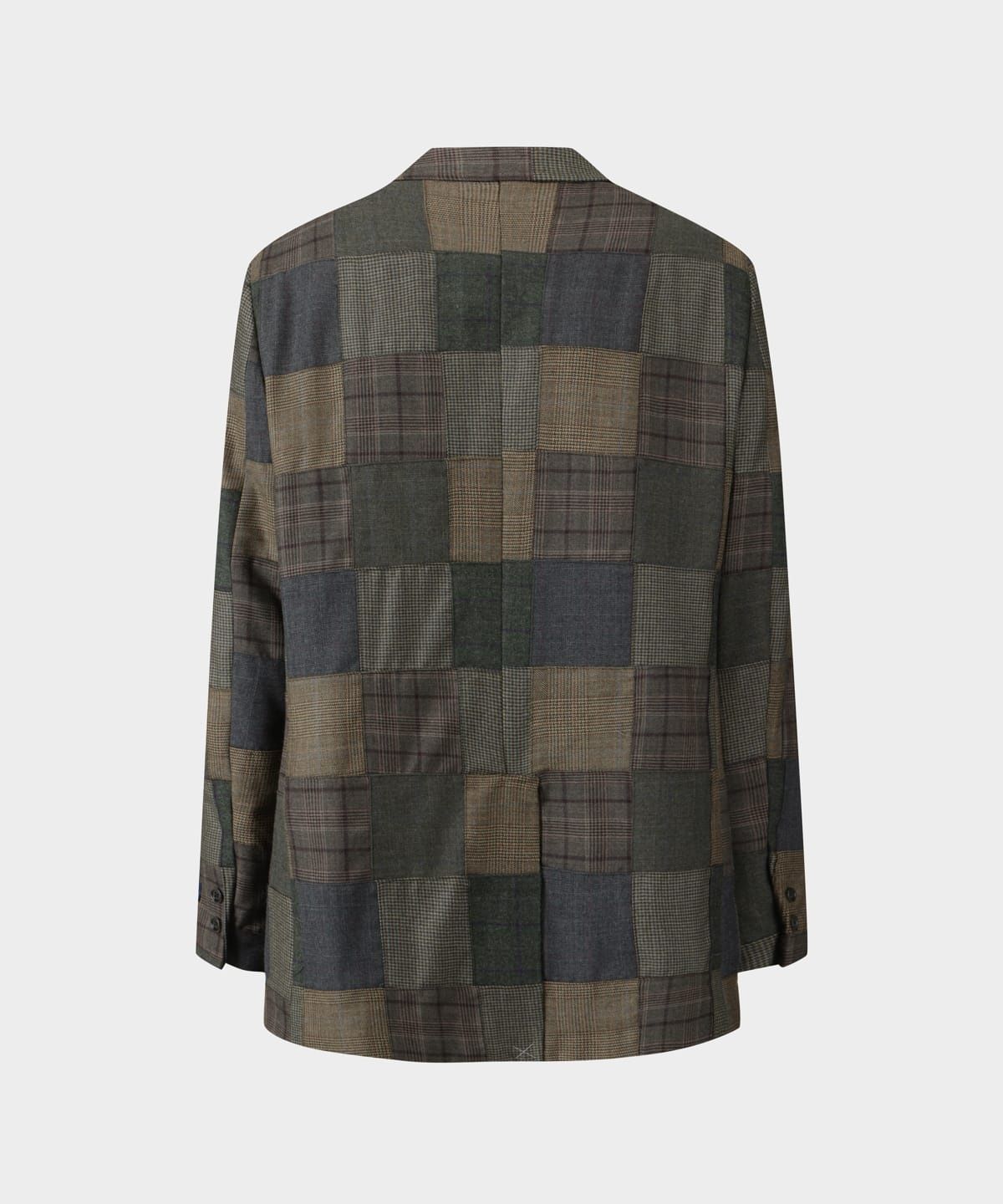 브룩스 브라더스(BROOKS BROTHERS) 울 패치워크 재킷 (멀티) (BBJSMMF405)