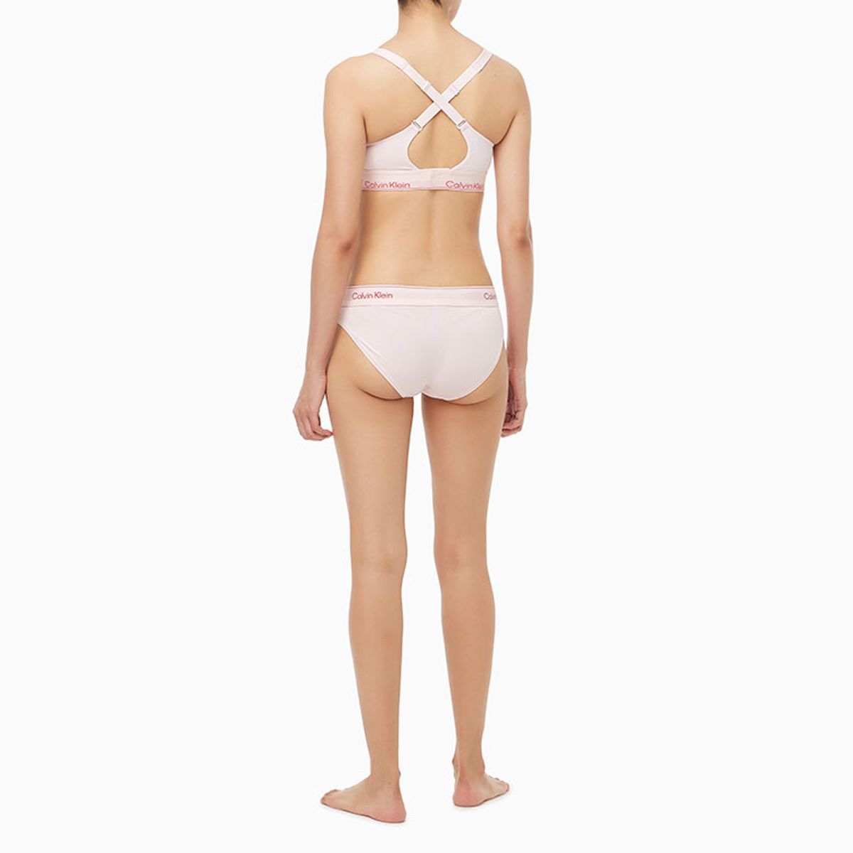 캘빈클라인 언더웨어(CALVIN KLEIN UNDERWEAR) 여성 아이콘 코튼 모달 리프트 브라렛_QF8500ADTFF
