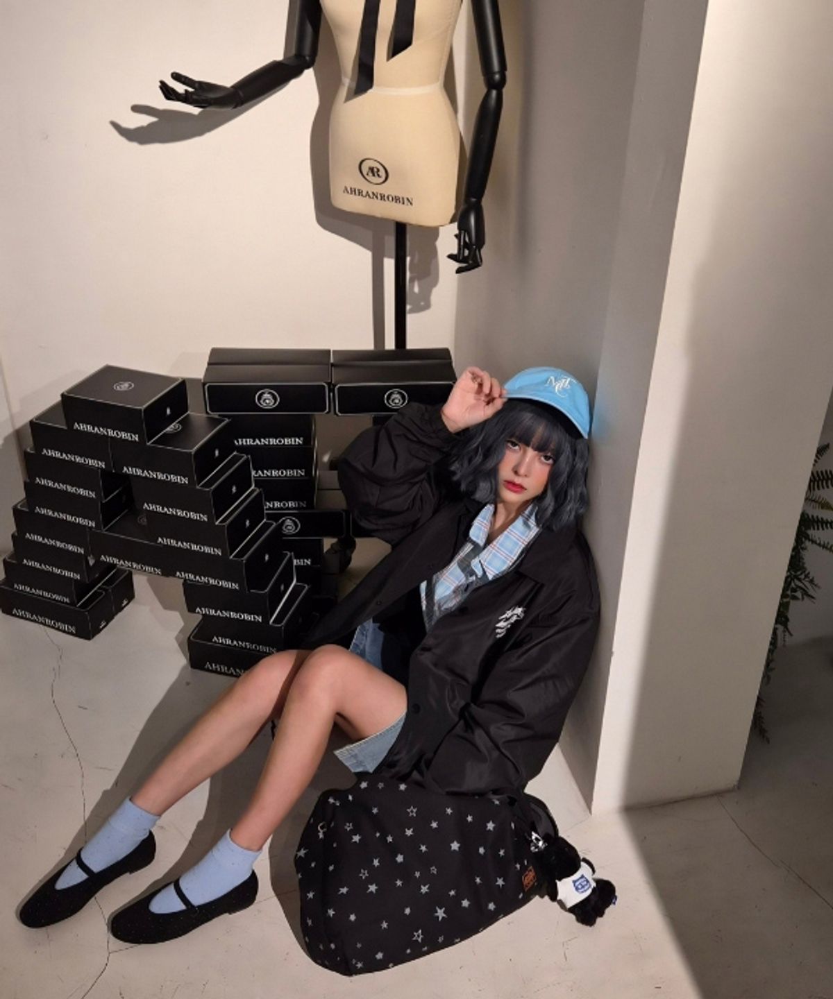 마틴콕스(MATINCOX) MTC signature ballcap-sky