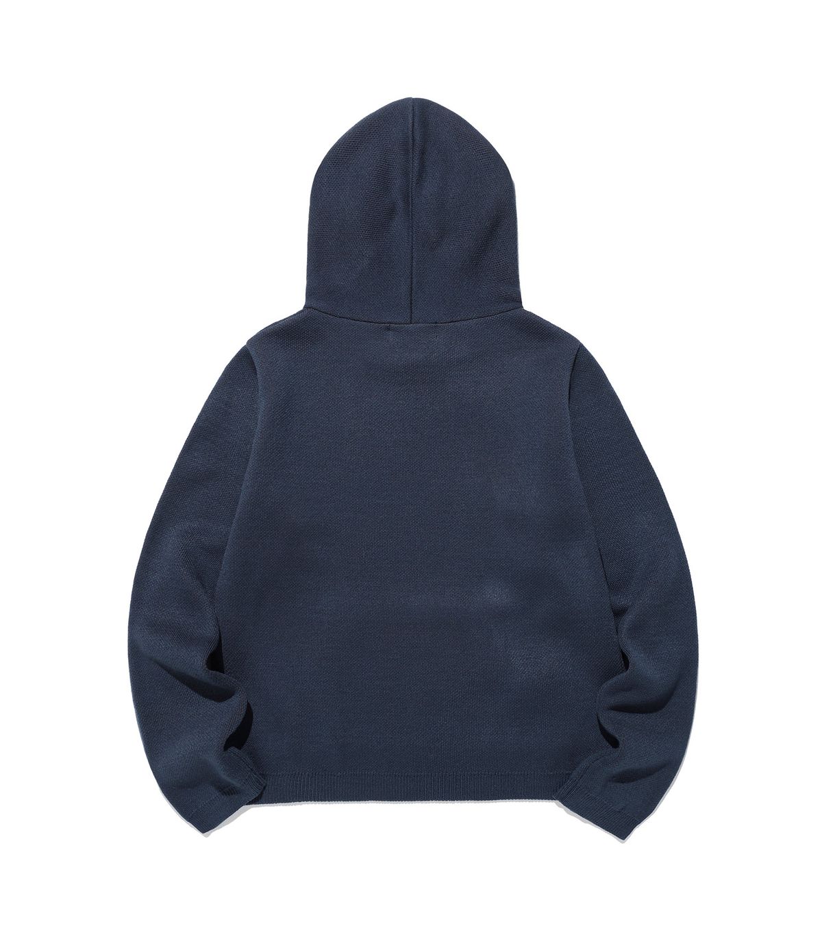 나이스고스트클럽(NICEGHOSTCLUB) GG FLAG HOODIE KNIT_NAVY(NG2FFFK690A)