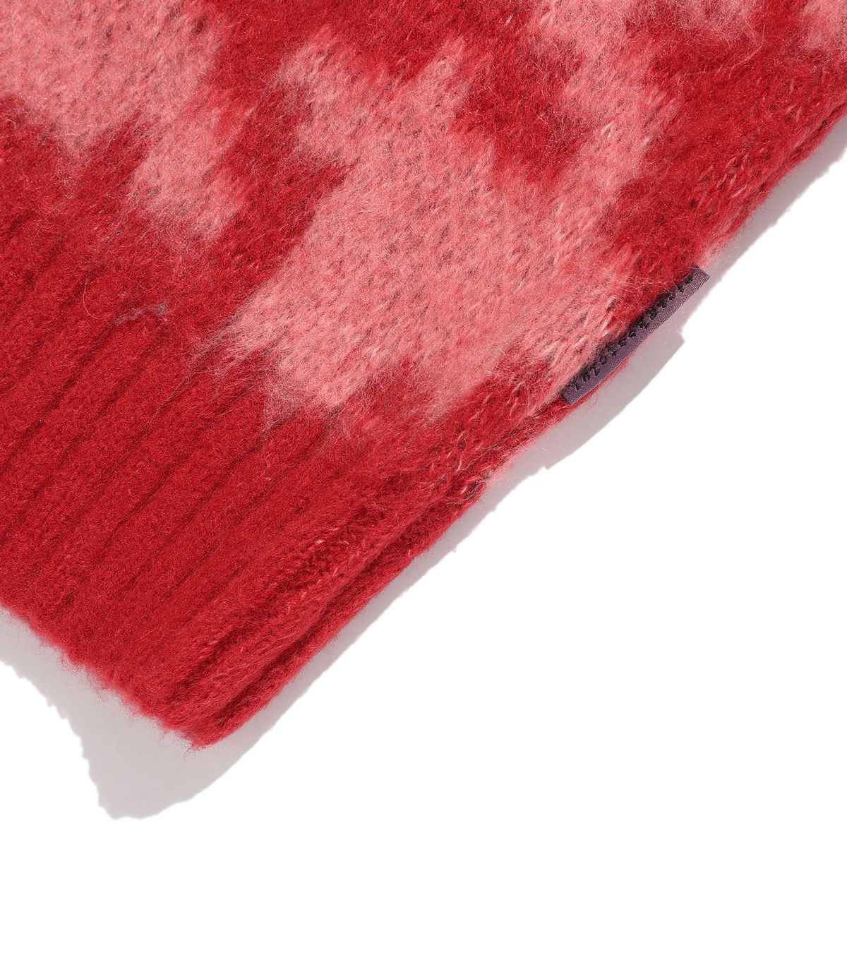 나이스고스트클럽(NICEGHOSTCLUB) HOUNDSTOOTH DEVIL ROSE KNIT_PINK(NG2FFUK600A)