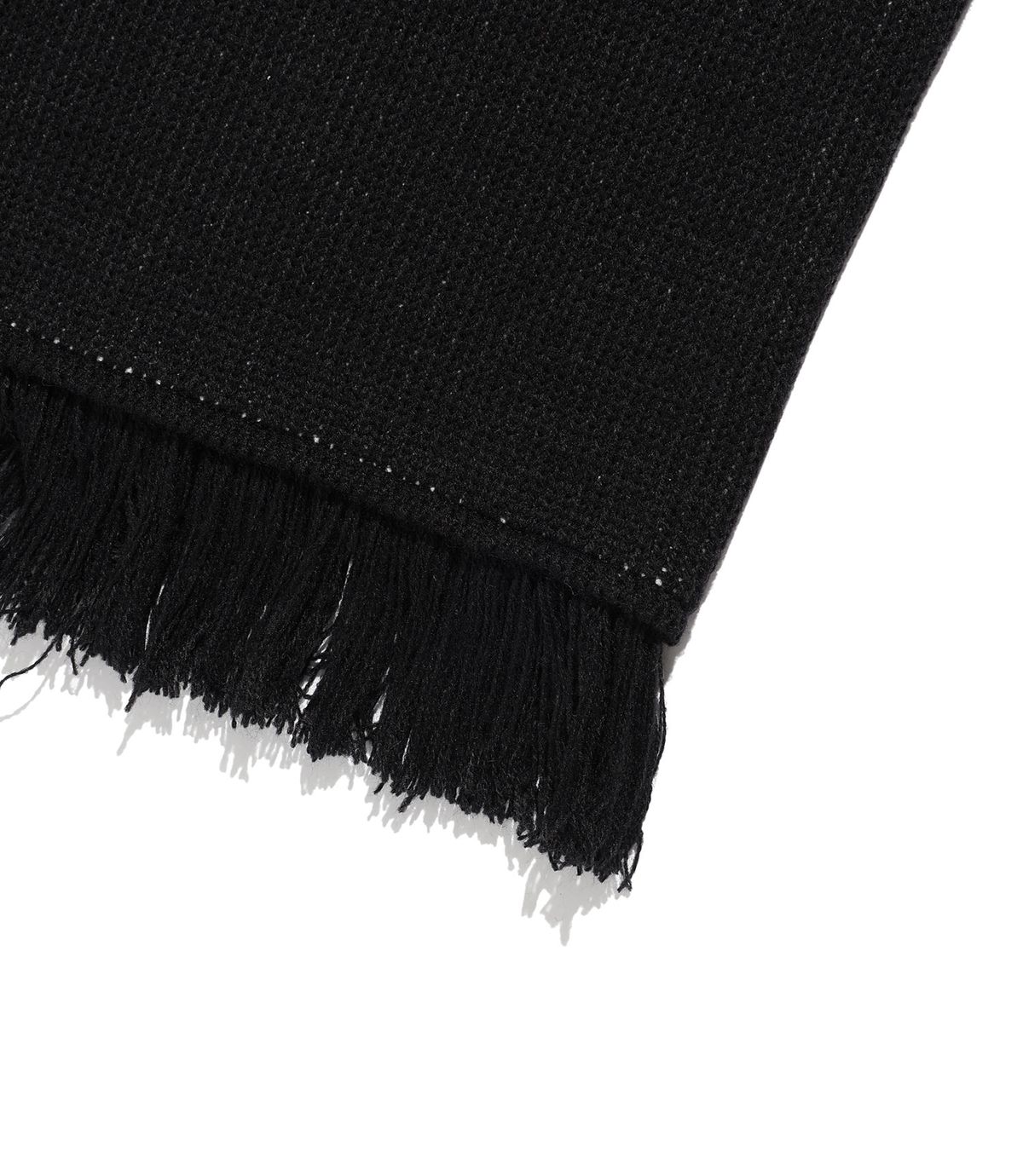 나이스고스트클럽(NICEGHOSTCLUB) GIRL GANG EYES FRINGED KNIT_BLACK(NG2FFUK602A)