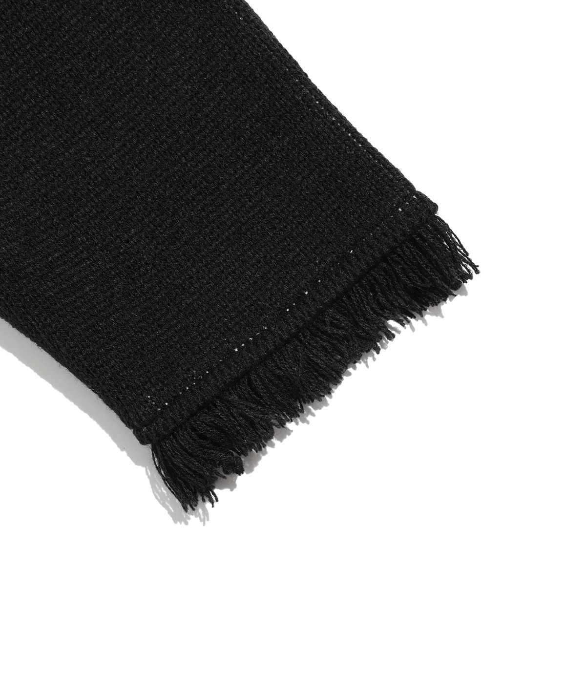 나이스고스트클럽(NICEGHOSTCLUB) GIRL GANG EYES FRINGED KNIT_BLACK(NG2FFUK602A)