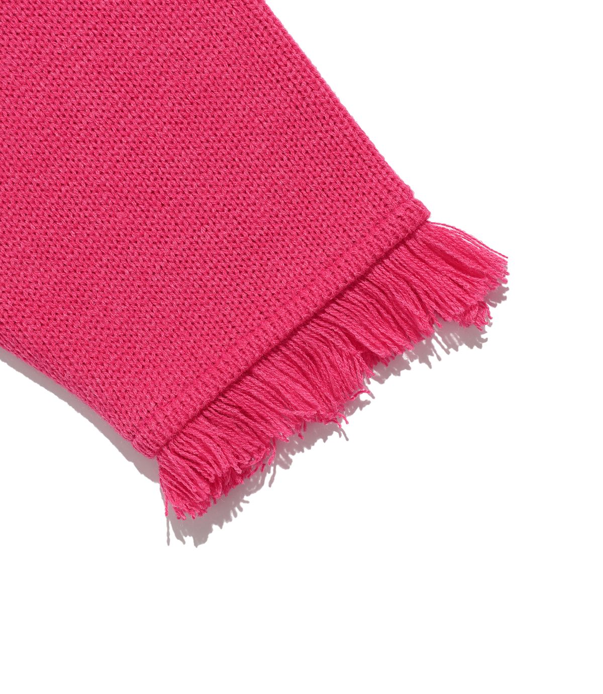 나이스고스트클럽(NICEGHOSTCLUB) GIRL GANG EYES FRINGED KNIT_PINK(NG2FFUK602A)