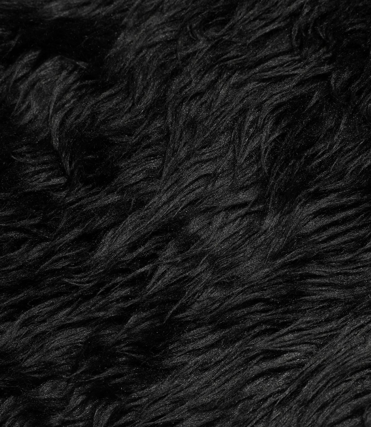 나이스고스트클럽(NICEGHOSTCLUB) FUR YETI HOODIE ZIP UP_BLACK(NG2FFUM490A)