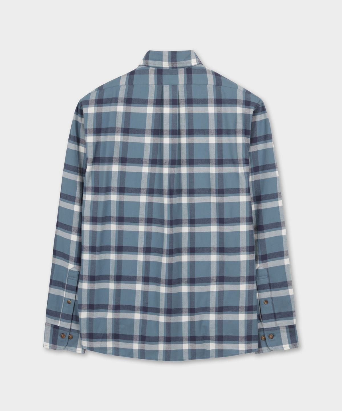 브룩스 브라더스(BROOKS BROTHERS) 플란넬 체크 셔츠 (블루) (BBTHMFF401)