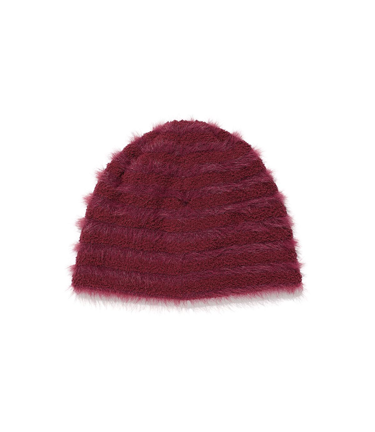 나이스고스트클럽(NICEGHOSTCLUB) STRIPE BEANIE_BURGUNDY(NG2FFUAB28A)