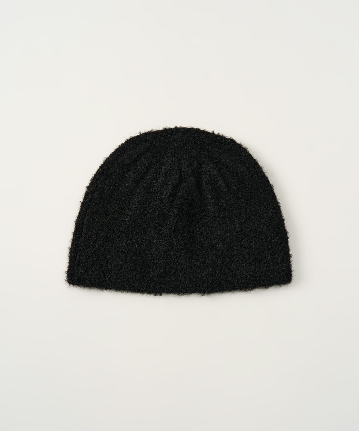 토피 우먼(TOFFEE WOMEN) 헤어리 니트 비니 (BLACK)